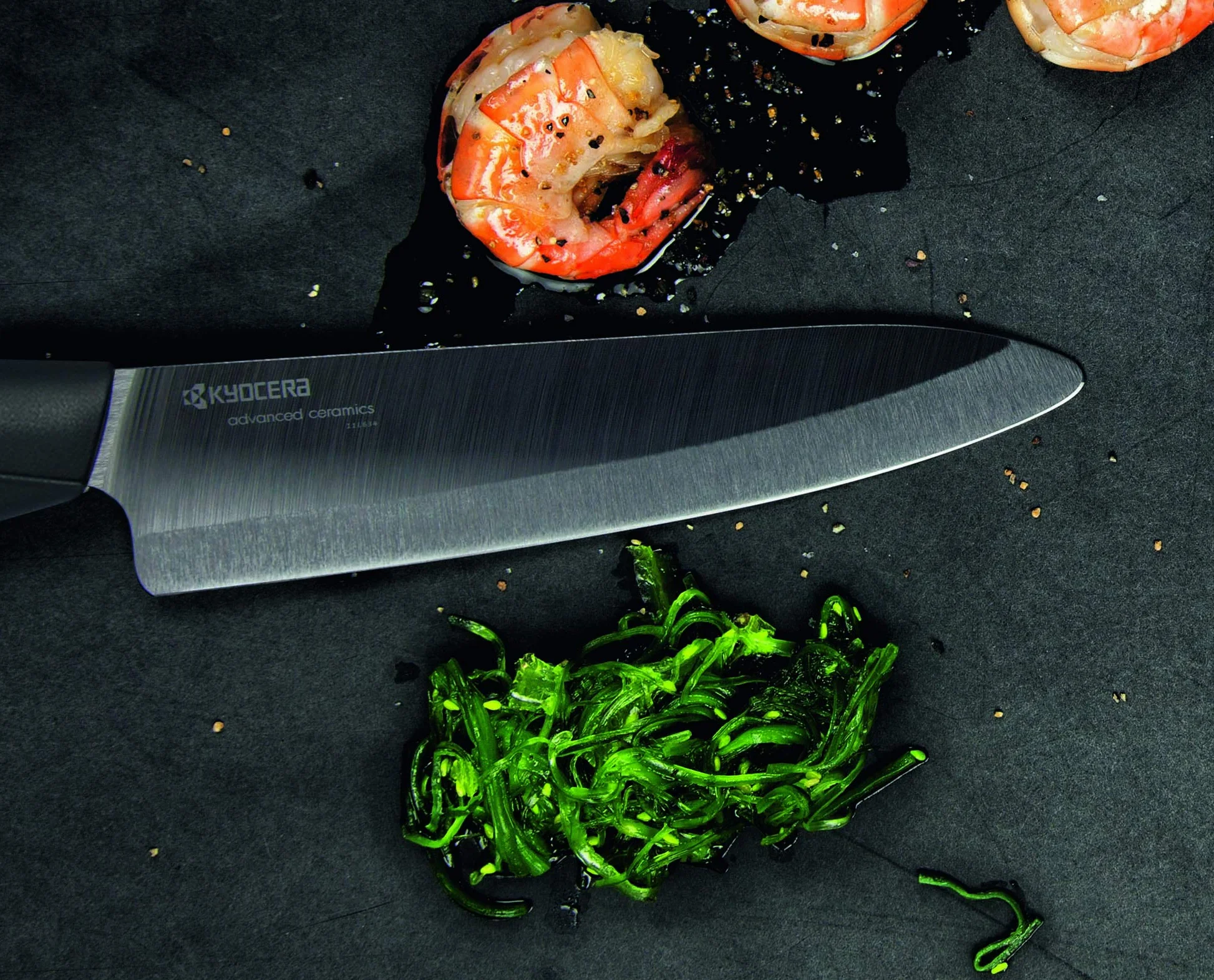 Nóż ceramiczny Kyocera SHIN 13 cm ZK-130 BK-BK