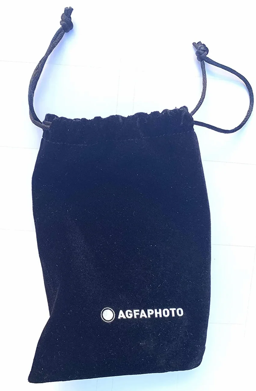AgfaPhoto Analogowa kamera fotograficzna 35 mm Black Set (B+W film + bateria)