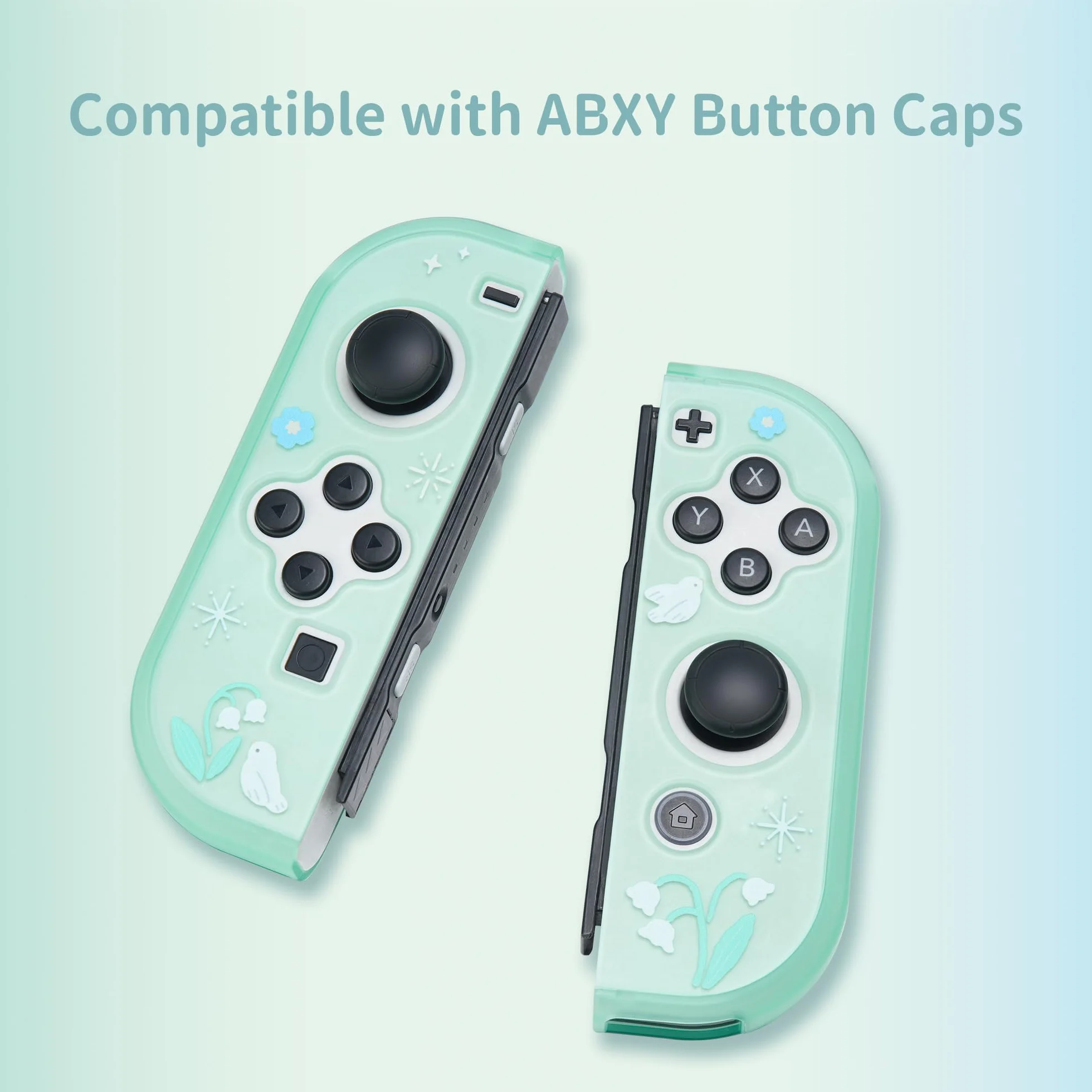 Etui ochronne GeekShare na przełącznik OLED Twarda obudowa ochronna Wąska obudowa kompatybilna z Switch OLED - Lily of The Valley