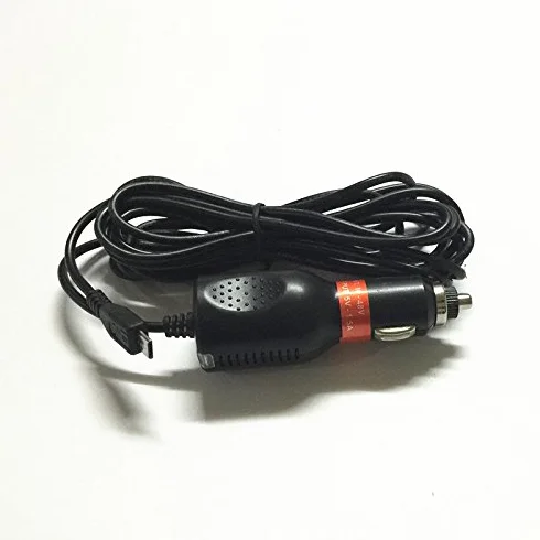 Kabel zasilający pojazdu 12 V-24 V DC 3,5 m Micro USB ładowarka samochodowa 2 A z bardzo długim przewodem do nawigacji GPS Garmin TomTom DVR kamera samochodowa (Micro USB 3,5 m)