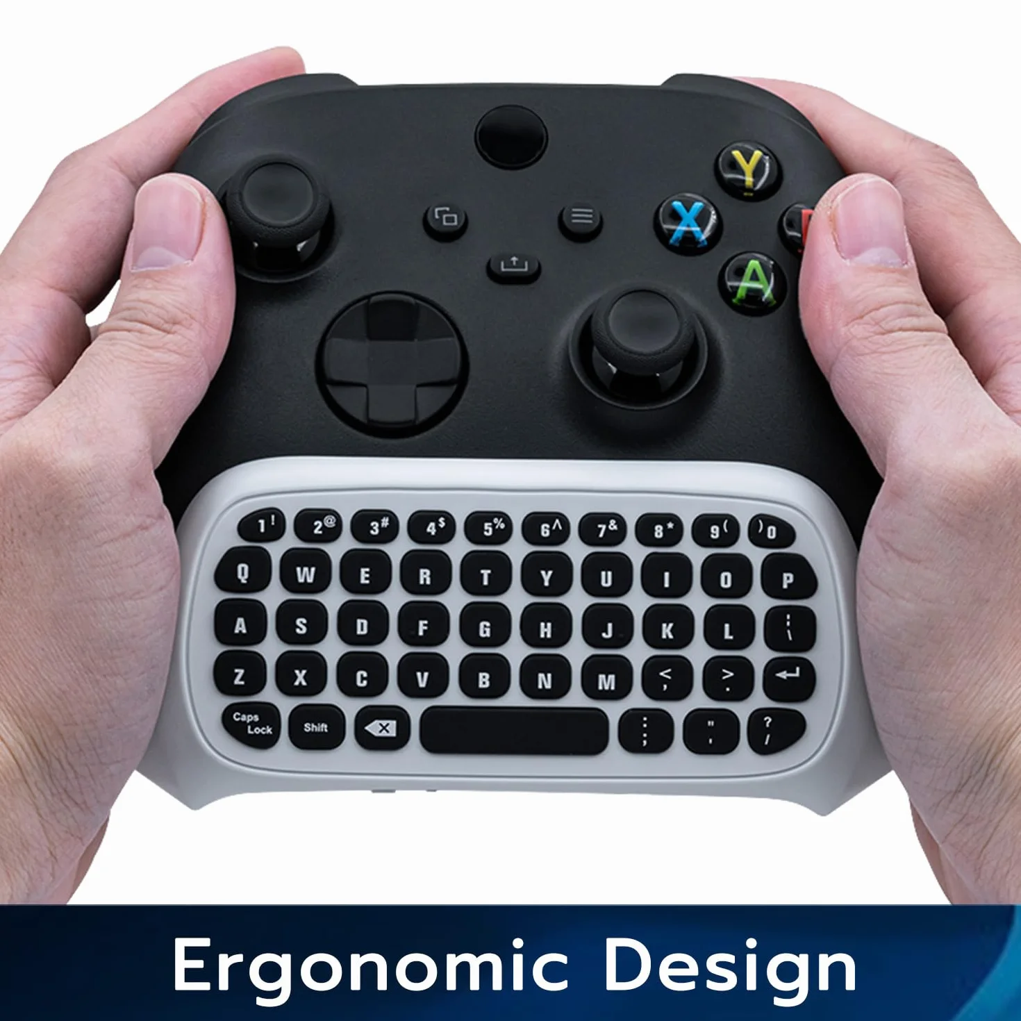 Mcbazel 2.4G Wireless Handheld Keyboard Mini Controller for Xbox Series X/Series S/Xbox One Slim/Xbox One S/Xbox One X Controller Support for 3.5mm audio jack