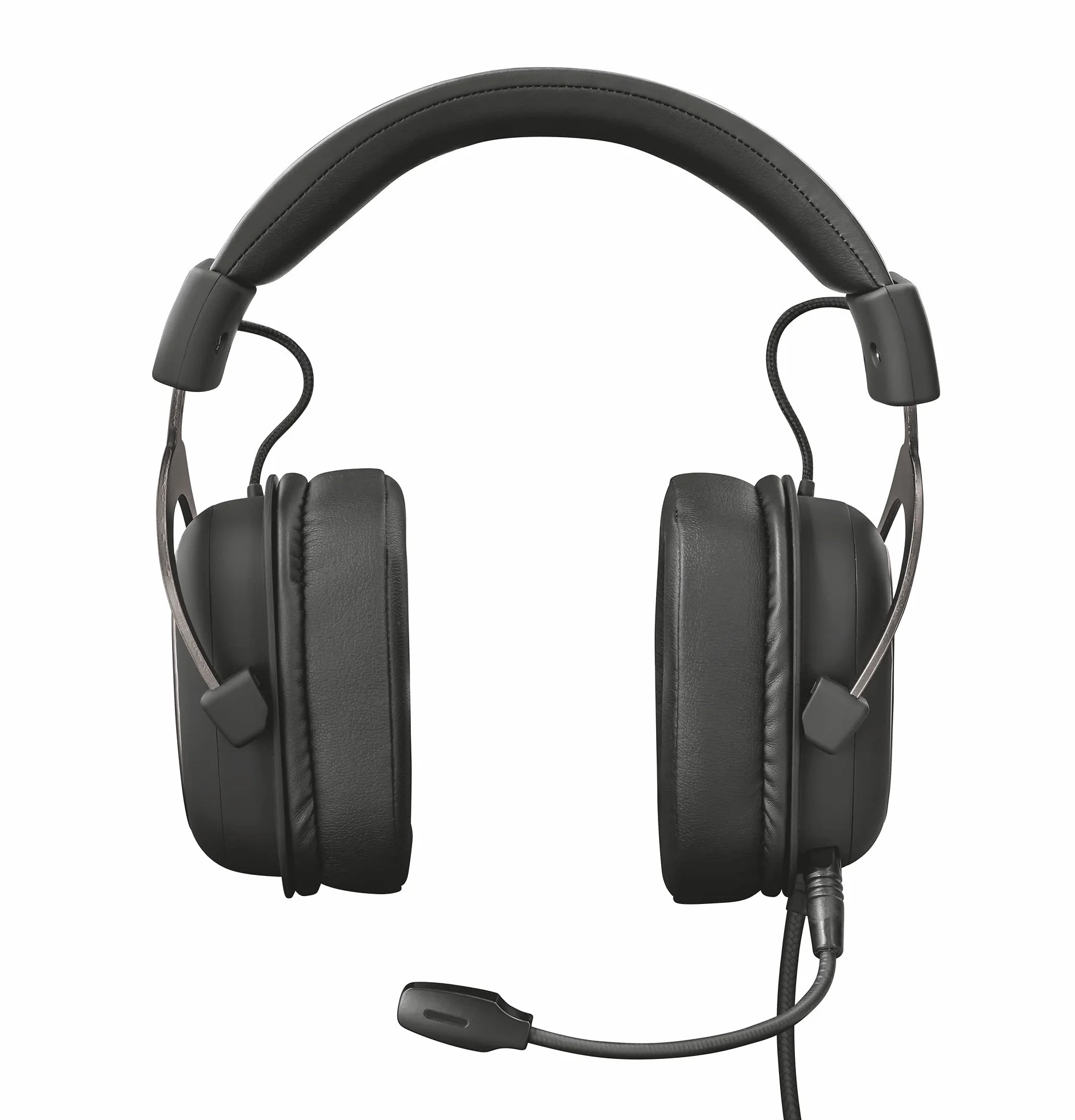 Trust Gaming Headset GXT 414 mit Mikrofon für PS4, PS5, PC, Nintendo Switch, Xbox Series X, Xbox One - Zamak Kabelgebundene Gaming-Kopfhörer mit Einstellbarer Kopfbügel - Schwarz