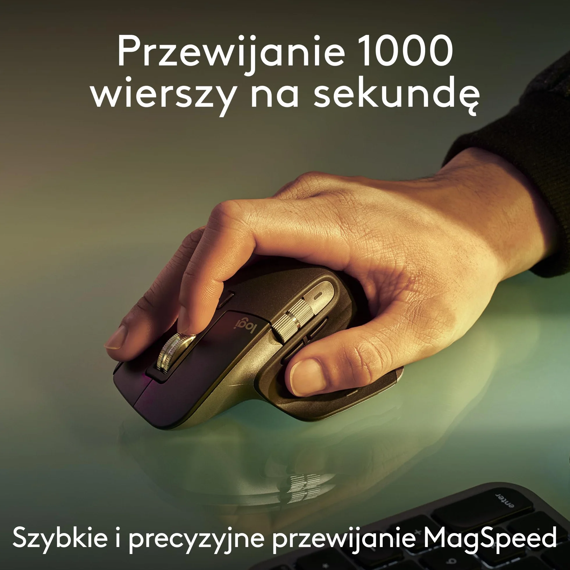 Logitech MX Keys S Combo for Mac, bezprzewodowa klawiatura i z podpórką pod nadgarstki, podświetlana, bezprzewodowa, z szybkim przewijaniem, Bluetooth USB C dla MacBooka, iPada,QWERTY US INT'L - Szary