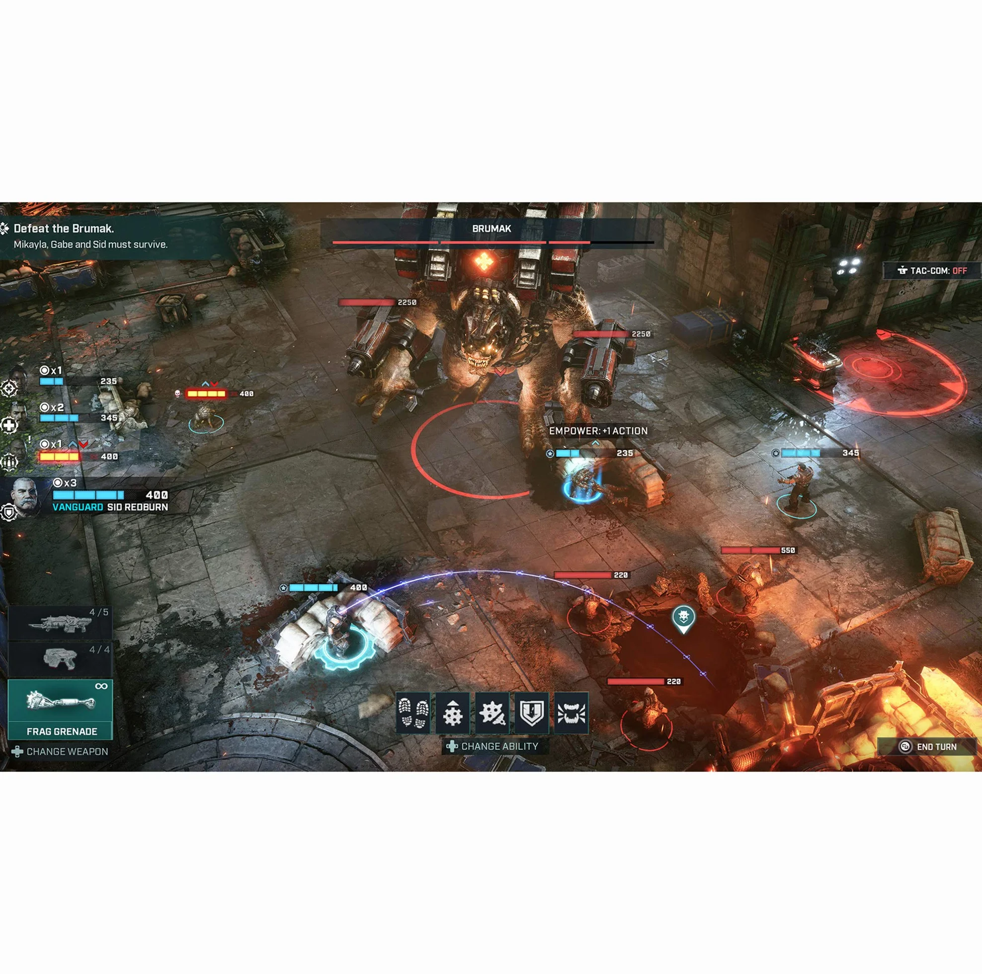 Gears Tactics (Disc) - [Xbox Series X, Xbox One] – wersja niemiecka
