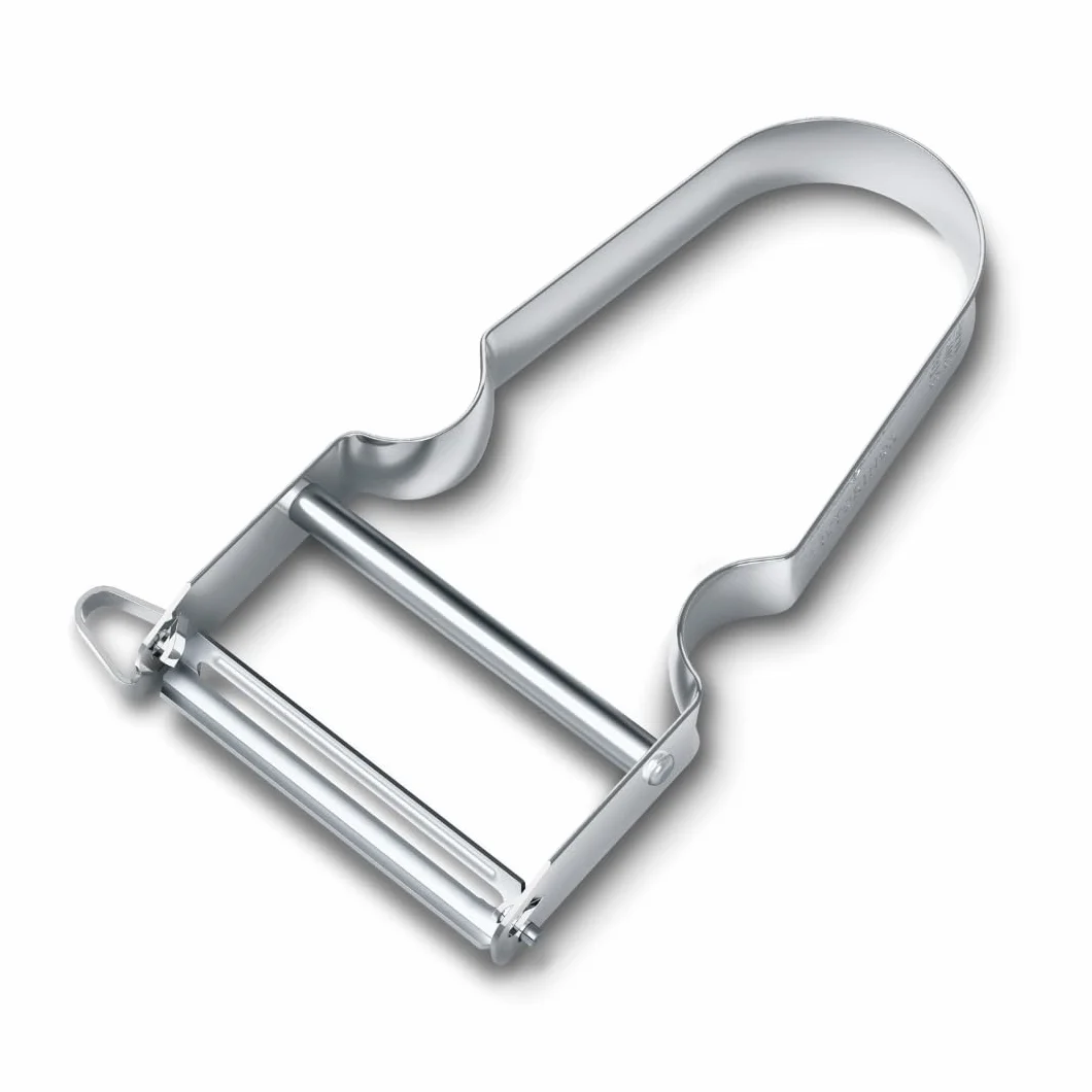 Victorinox STAR Sparschäler mit Inox-Griff, grau