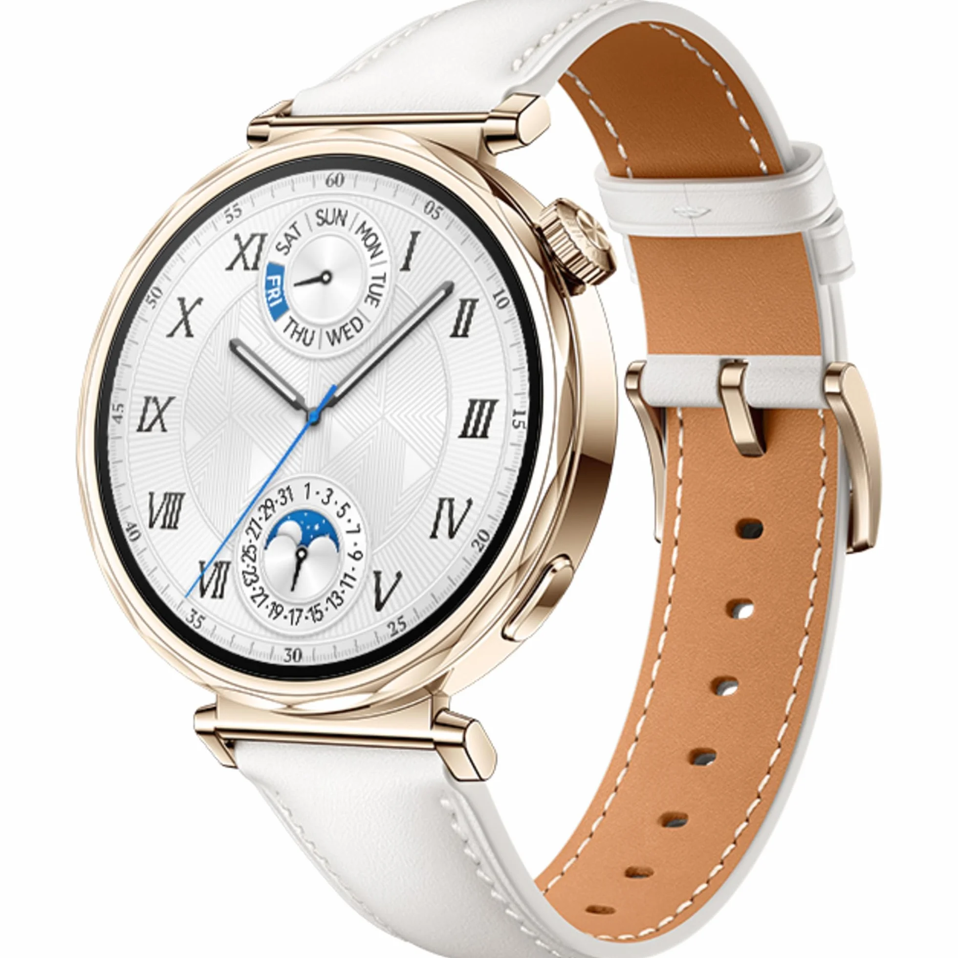 HUAWEI WATCH GT 5 Smartwatch dla mężczyzn i kobiet, czas pracy baterii do 7 dni, kompatybilny z systemem iOS i Android, zupełnie nowe sporty biegowe i rowerowe, śledzenie zdrowia, monitor aktywności,