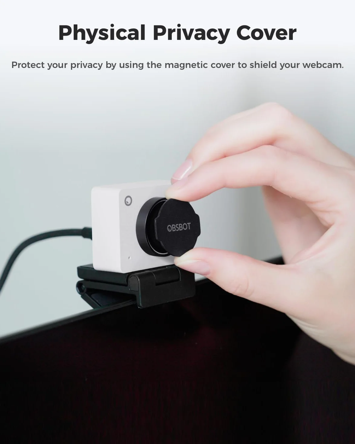 OBSBOT Poznaj 2 kamery internetowe Ultra HD 4K, 1080p przy 60 kl./s, kamera do wideokonferencji z automatycznym wycięciem obrazu AI, USB-C, podwójne mikrofony redukujące hałas, współpracuje z
