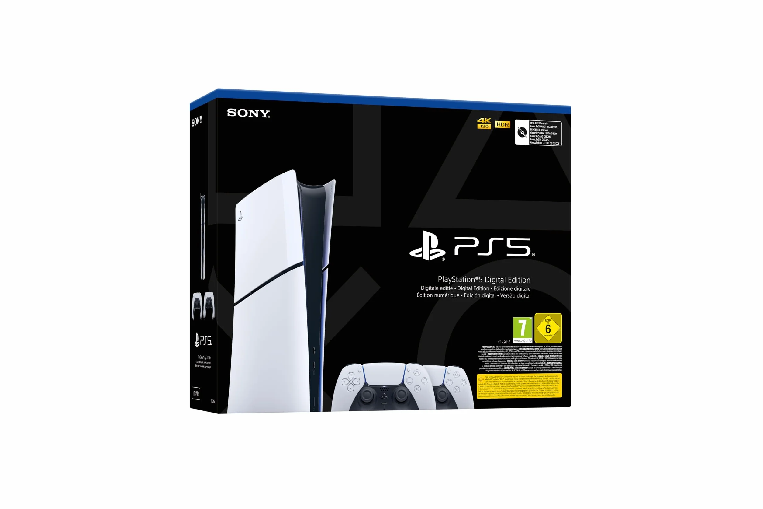 PlayStation 5 Digital Edition Bundle mit DualSense Wireless-Controller