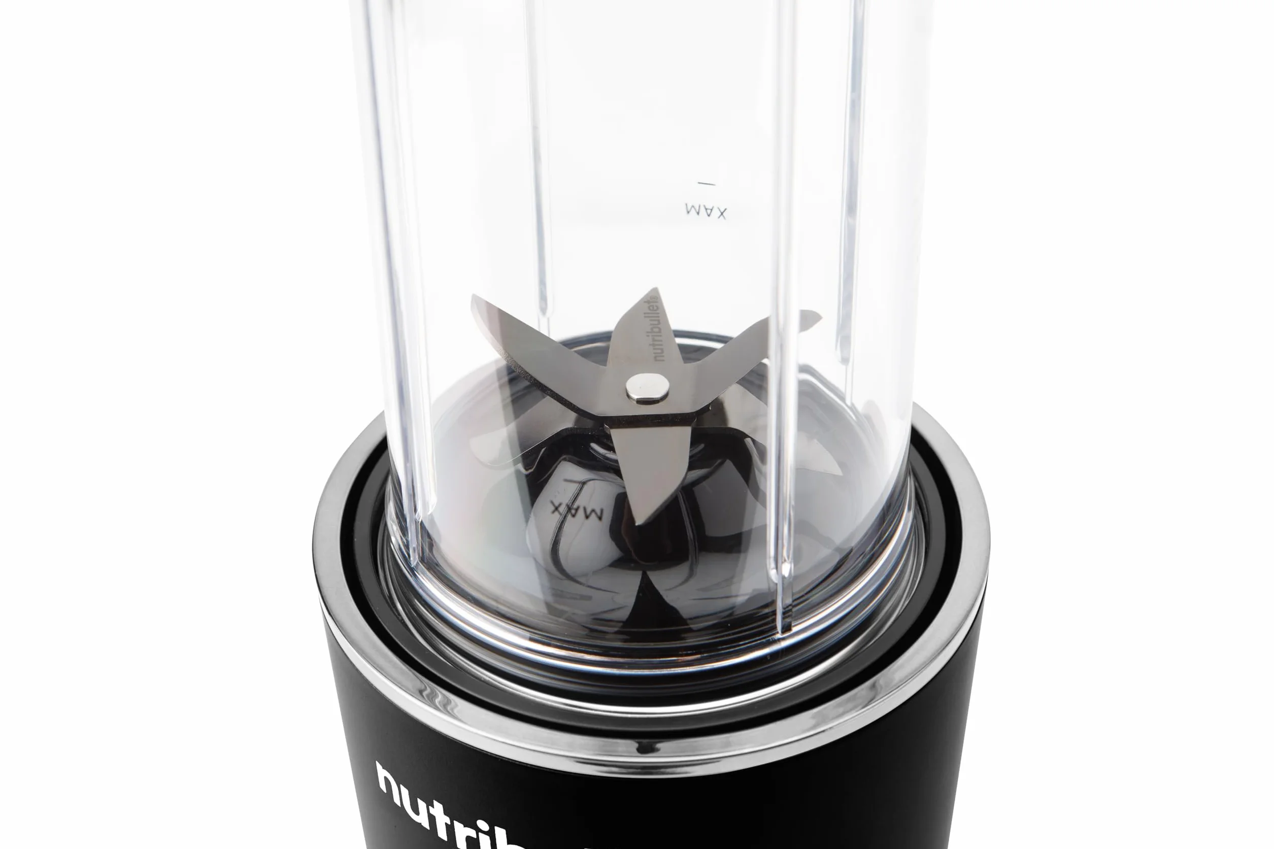 nutribullet Ultra NB1206MB, mikser z pojemnikiem z tritanu, ostrza ze stali nierdzewnej, elektryczny mikser do smoothie, pojemnik 900 ml i 700 ml, 2 pokrywki To-Go, 1200 W, szary