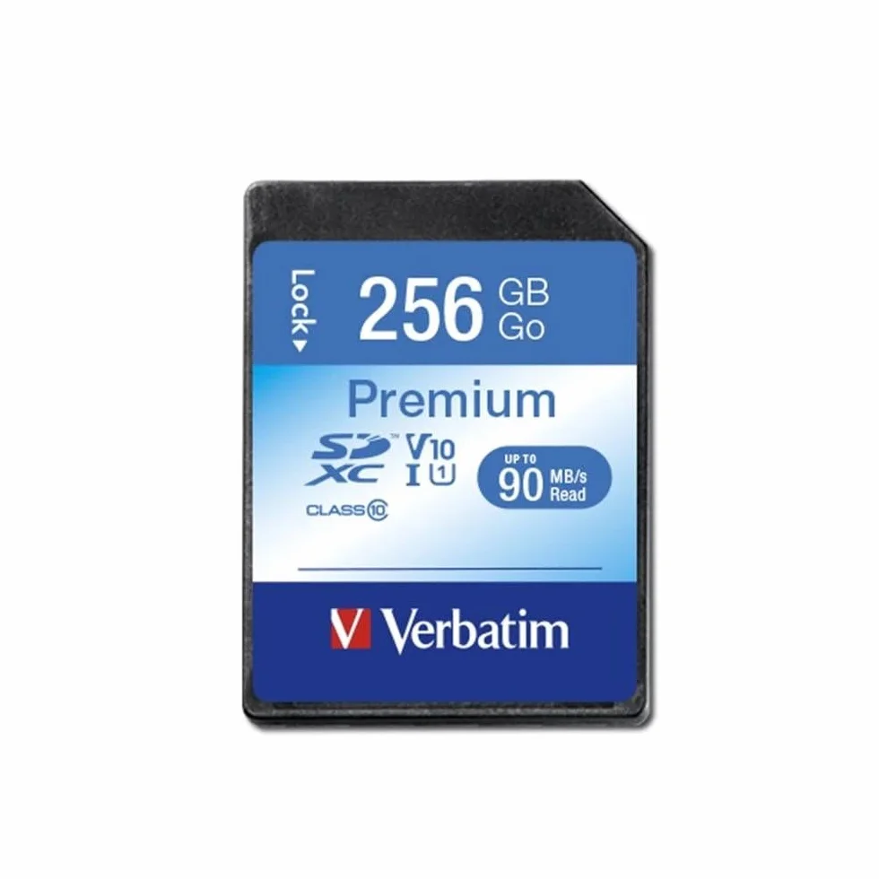 Verbatim 44026 Karta pamięci Premium SDXC 256 GB (klasa 10)