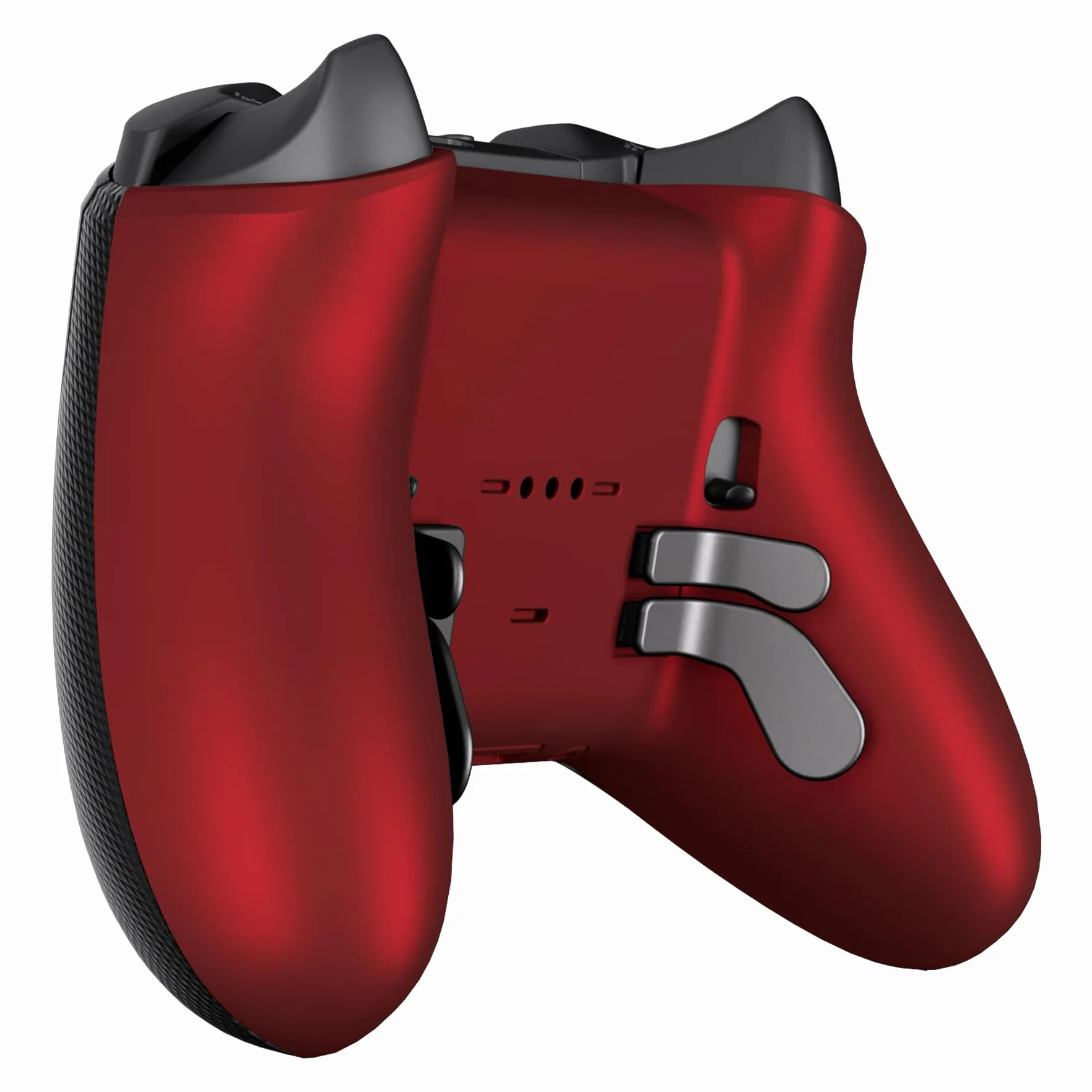 eXtremeRate Zapasowa dolna obudowa do kontrolera Xbox Elite Series 2, szkarłatna czerwona tylna obudowa do Xbox Elite Series 2 Core Model 1797