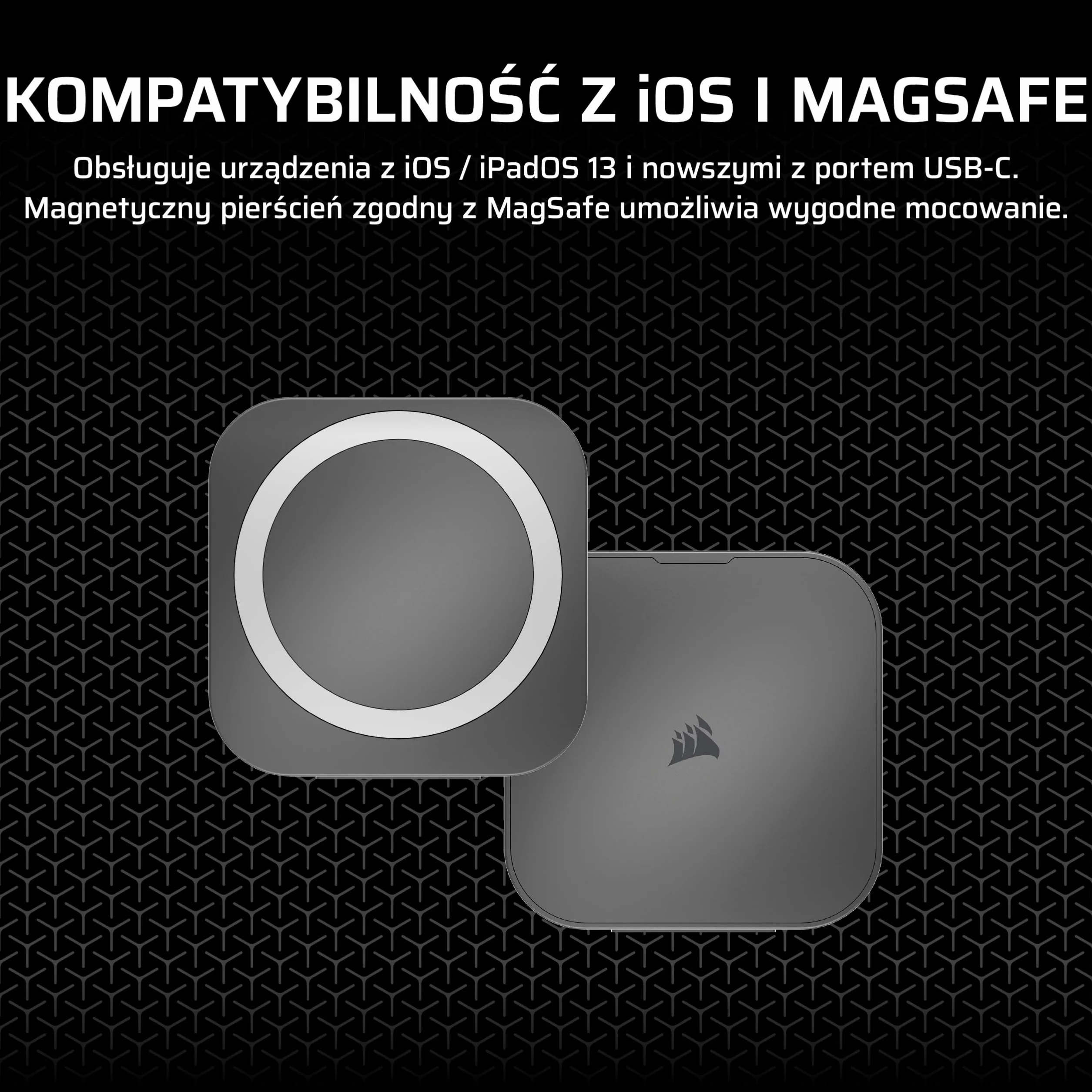 CORSAIR EX400U 1TB Przenośny SSD USB4 — USB Typ-C, USB4/USB 3.2 Gen2x2, do 40 Gb/s, Plug and Play, MagSafe, kabel USB-C (USB4) — Windows PC, Mac iOS — Szary