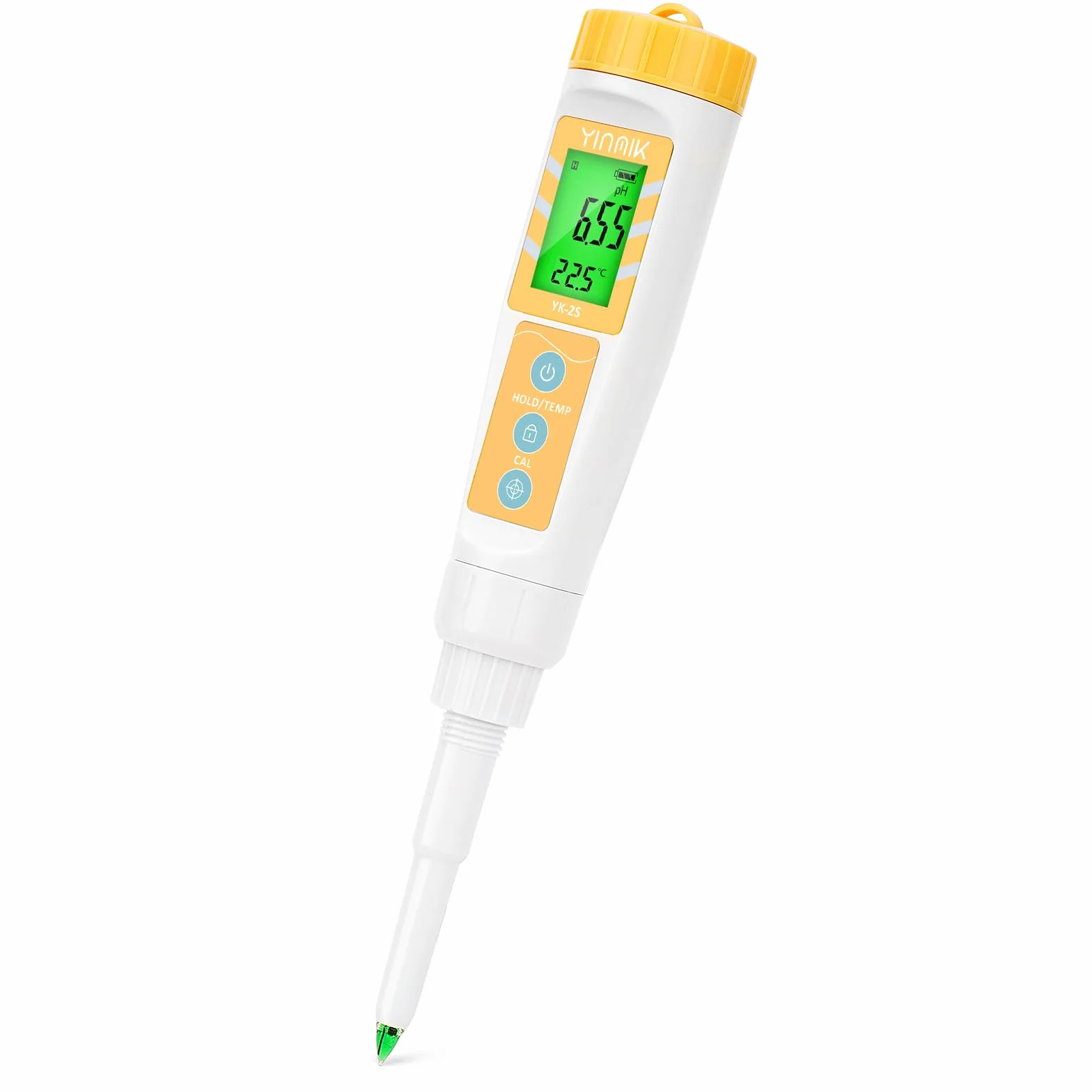 PH Miernik żywności, tester pH do ciasta chlebowego i zakwasu, cyfrowy miernik pH do produkcji czerwonego wina i piwa, wodoodporny miernik pH-do mięsa, serów, kosmetyków, konserwów, płynów
