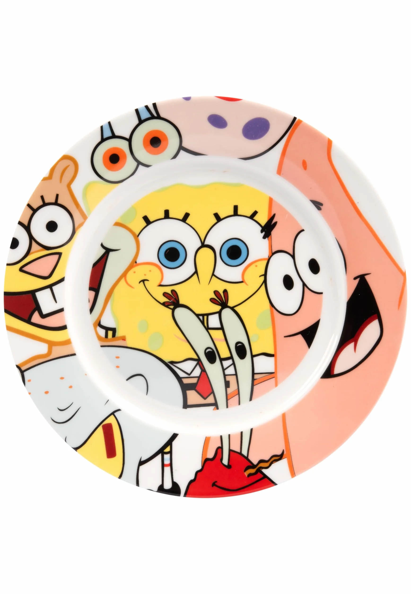 United Labels Spongebob Kanciastoporty zestaw śniadaniowy 3-częściowy talerz miska filiżanka porcelana