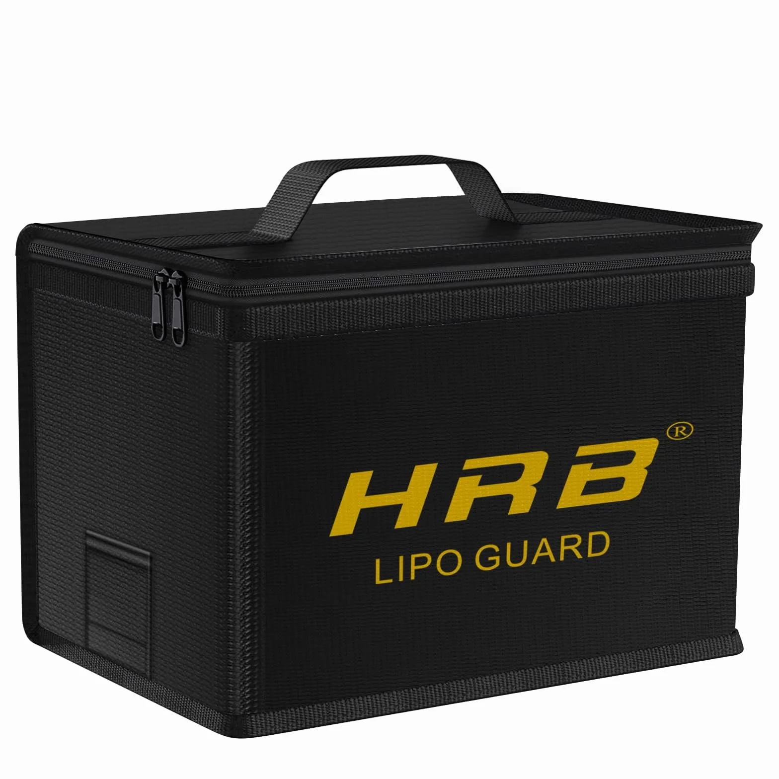 HRB Lipo Bag ognioodporna, zabezpieczona przed wybuchem, bezpieczna torba na baterie Lipo, ulepszony materiał wysokiej jakości, pudełko bezpieczeństwa o dużej pojemności do ładowania i przechowywania akumulatorów samochodowych RC