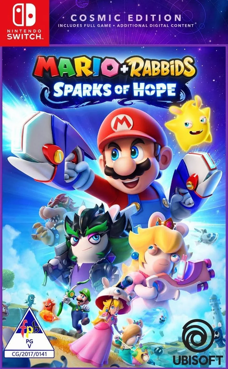 Mario + Rabbids Sparks of Hope edycja kosmiczna przełącznik