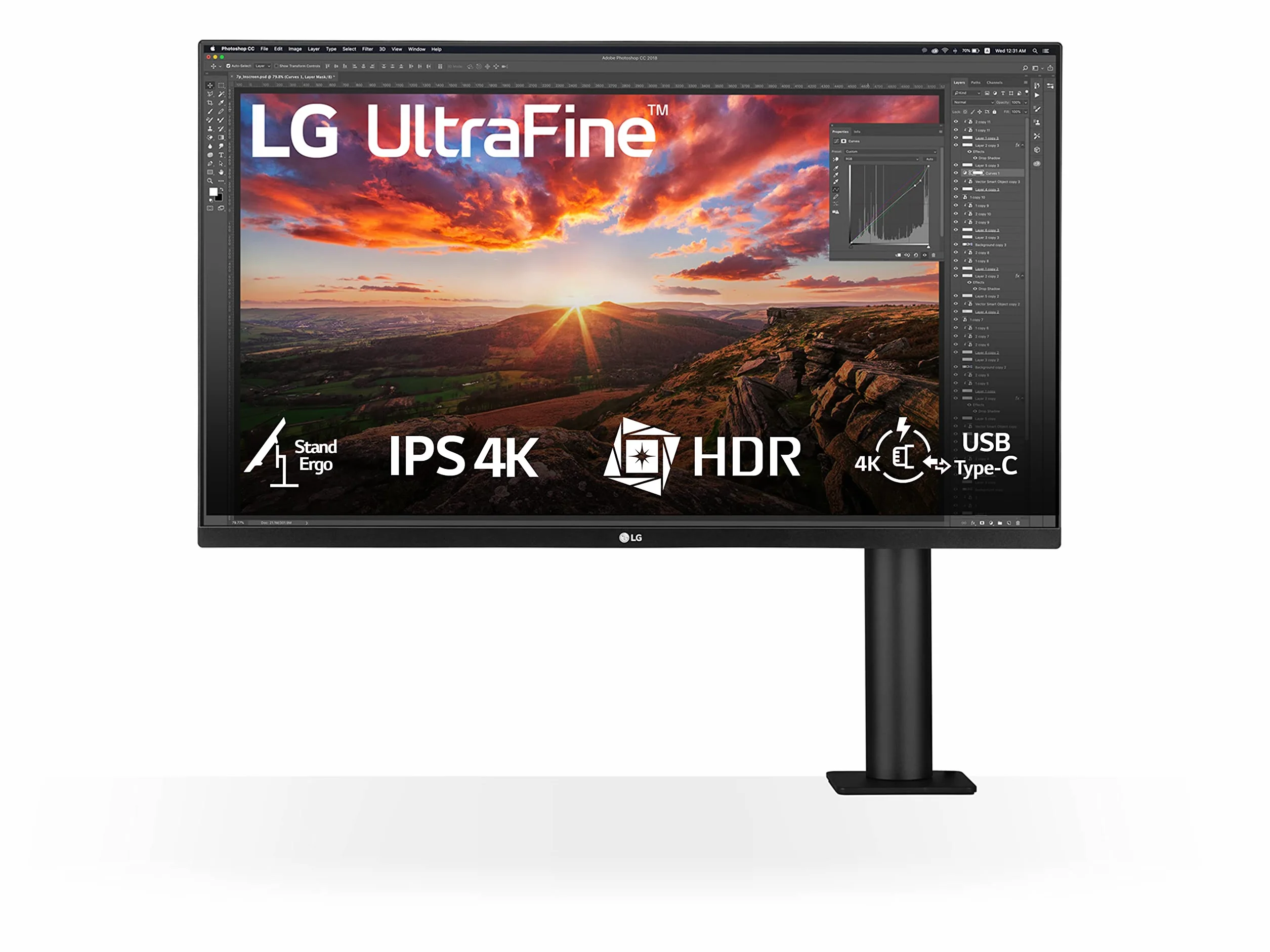 LG Monitor 32UN880K-B 32UN880KB (32UN880K-B)