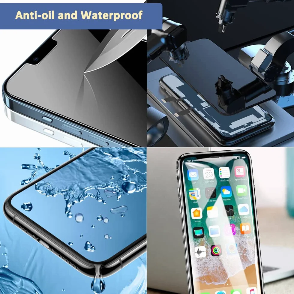 Yodoit Wyświetlacz LCD do iPhone'a 11, 6,1", ekran dotykowy, pełna szyba, kompatybilny z modelami A2111, A2223, A2221, z zestawem narzędzi do naprawy