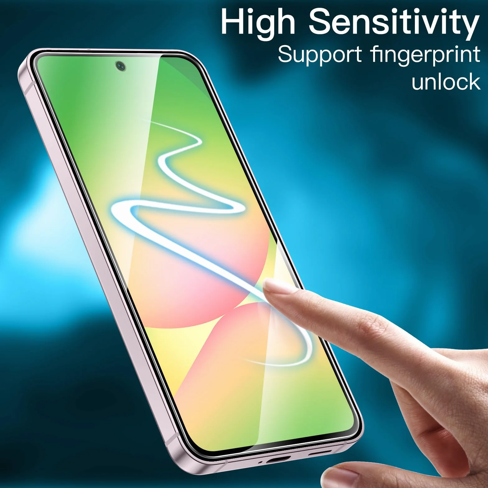 JETech Ochraniacz Ekranu dla Samsung Galaxy A56 5G, 9H Szkło Hartowane Film, Odporny na Zarysowania, HD Przejaśniać, 3 Sztuki