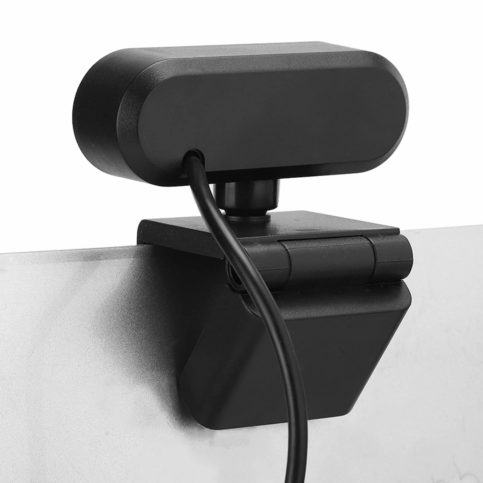 Kamera internetowa o wysokiej rozdzielczości HD 1920x1080 z wbudowanym mikrofonem, przenośna kamera internetowa ze sterownikiem USB 2.0 do komputerów i laptopów, obrotowa kamera internetowa o 360 ° do transmisji na żywo (czarna)