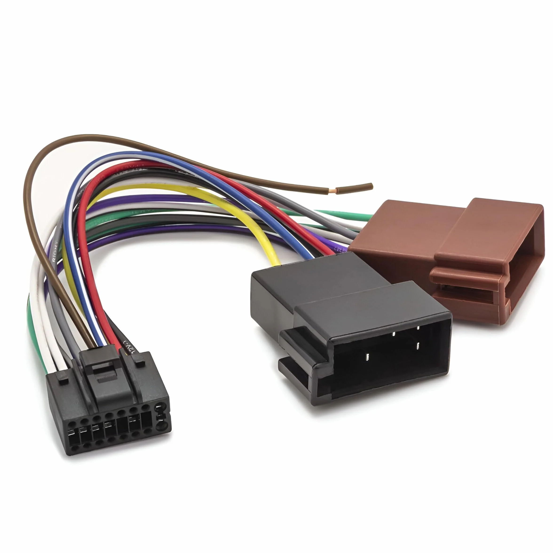Sound Way ISO wiązka przewodów samochodowe stereo radio adapter adapter kabel kompatybilny z KENWOOD 16-pinowy