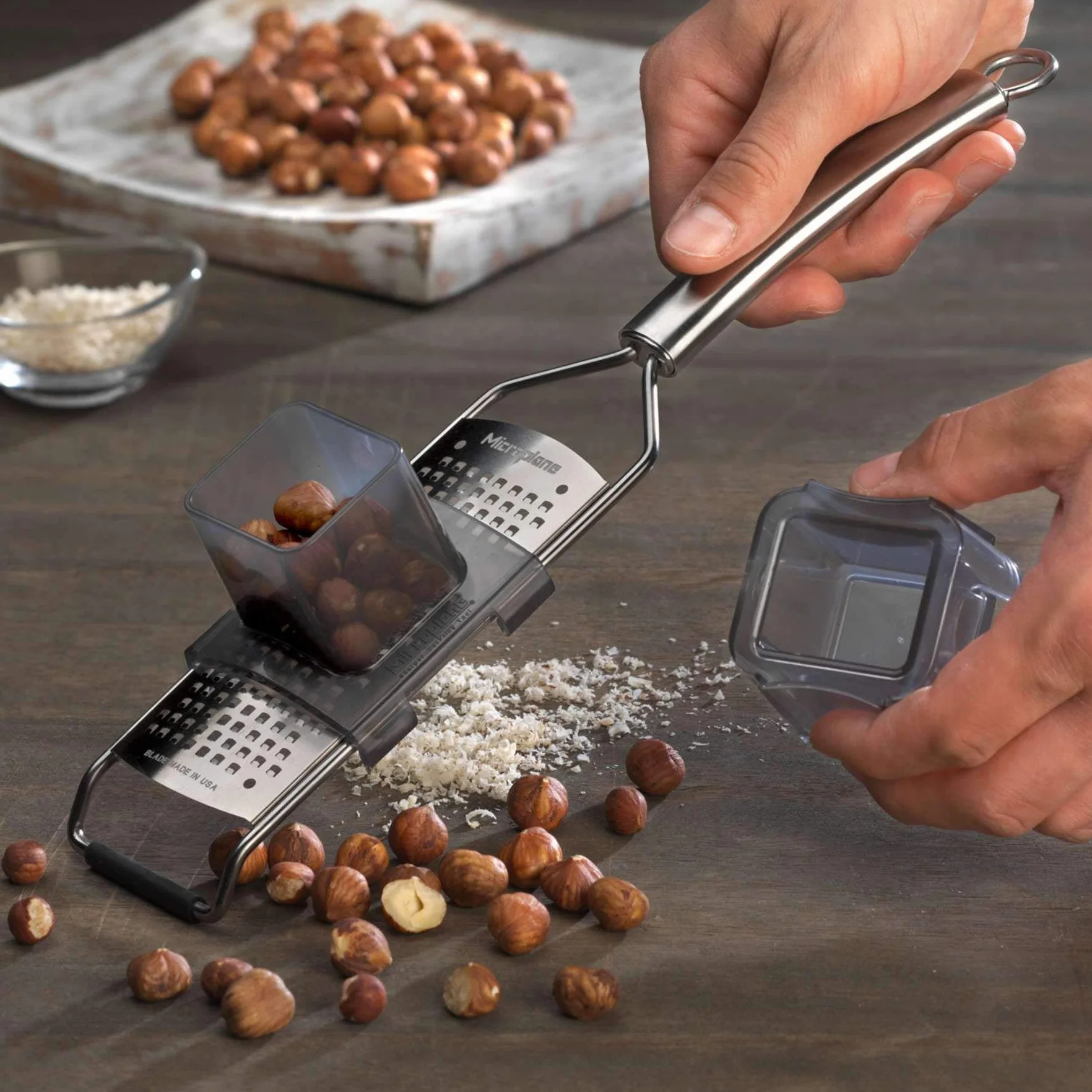 Microplane Gourmet Ochrona palców do tartek kuchennych