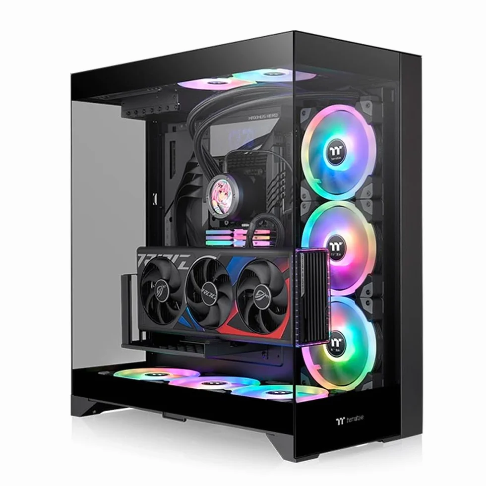 Thermaltake CTE E550 TG Mid Tower Ukryte złącze, kolor czarny