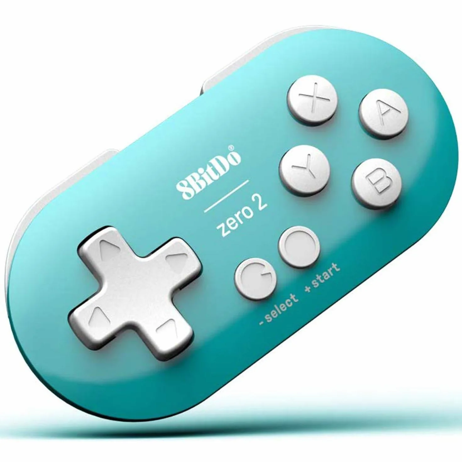 8BitDo Zero 2 Bluetooth Gamepad For Switch, PC & Android (Turquoise) /Switch