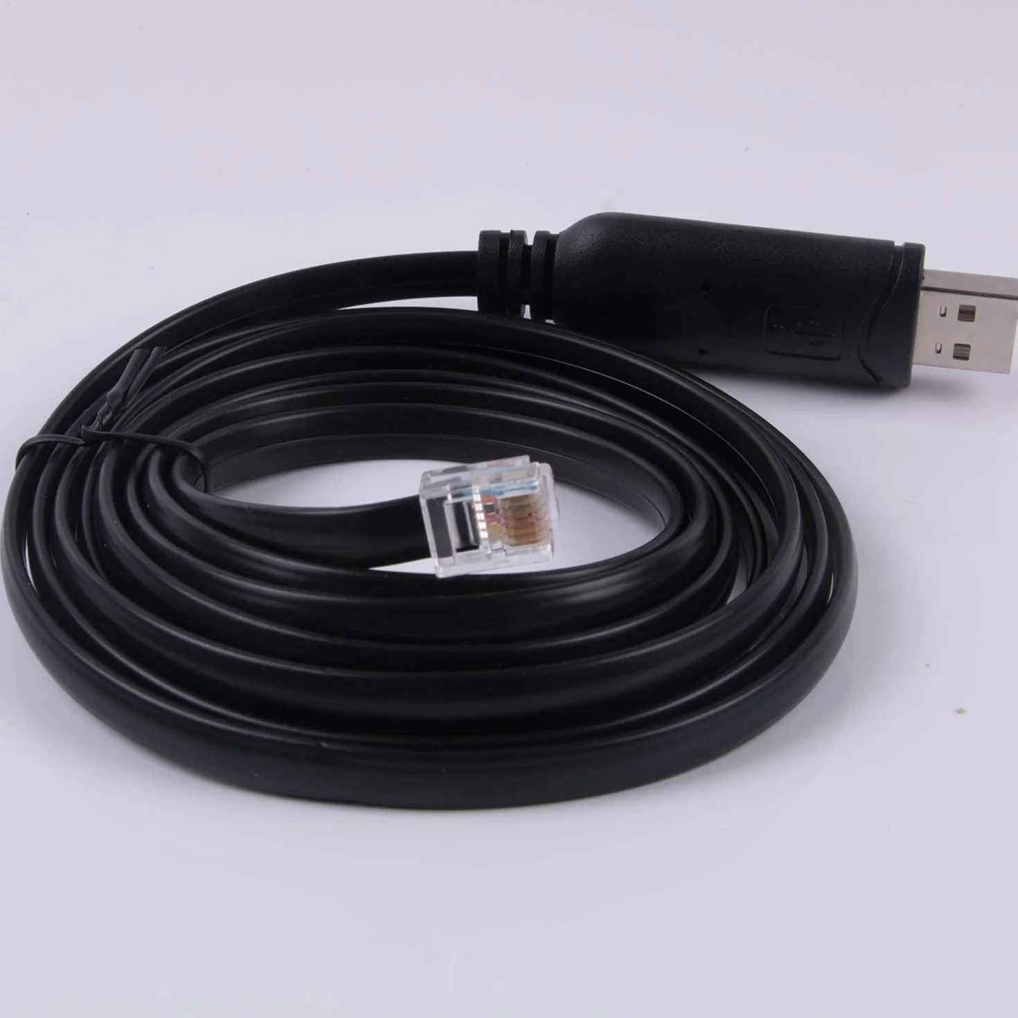 USB do RJ12 6P6C RS232 FTDI konwerter szeregowy APC PDU kabel do APC UPS 940-0144