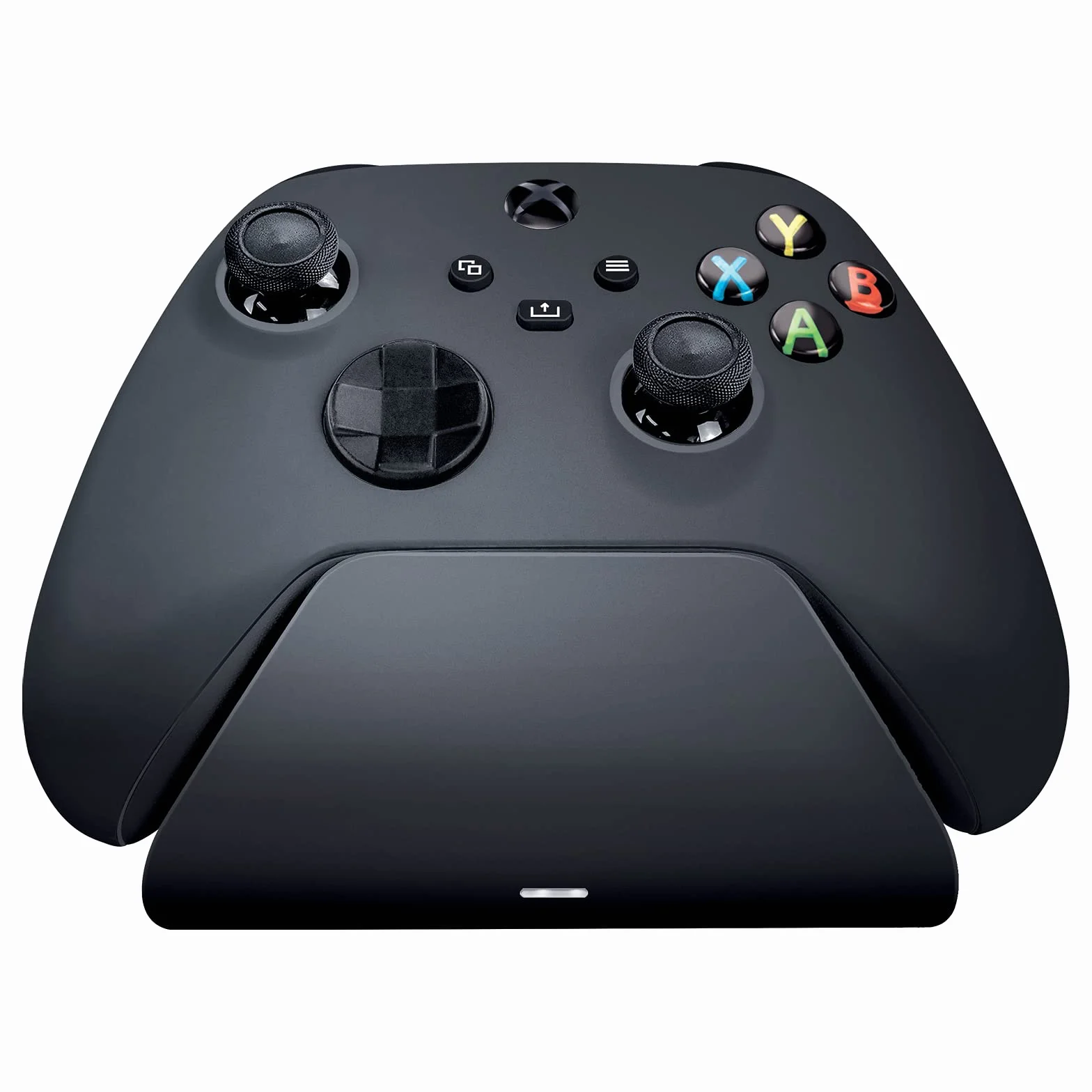 Razer Uniwersalny stojak do szybkiego ładowania do Xbox Series X|S: magnetyczne bezpieczne ładowanie - idealnie pasuje do kontrolerów bezprzewodowych Xbox - zasilany przez USB - czarny (kontroler