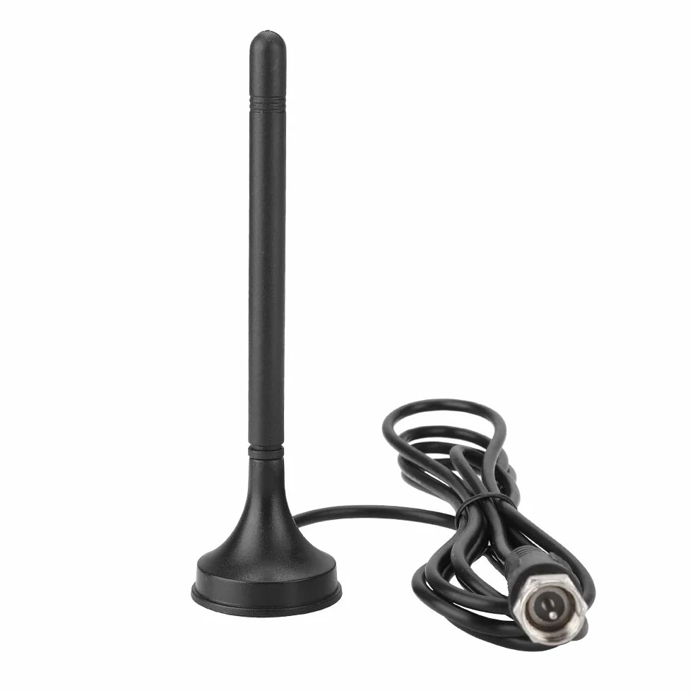 Antena telewizyjna, bezprzewodowa wewnętrzna/zewnętrzna cyfrowa antena HDTV 10db z przyssawką Antena telewizyjna UHF/VHF Freeview do telewizji -T/radia DAB.