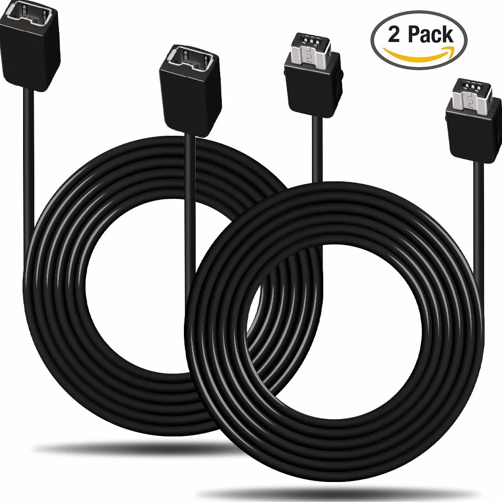 Kabel rozszerzenia Kompatybilność z Nintendo NES Classic Mini Gamepad, SENHAI zestaw 2 10 stóp/3 m przedłużony kabel do zdalnego sterowania Wii i WII Nunchuck Joystick
