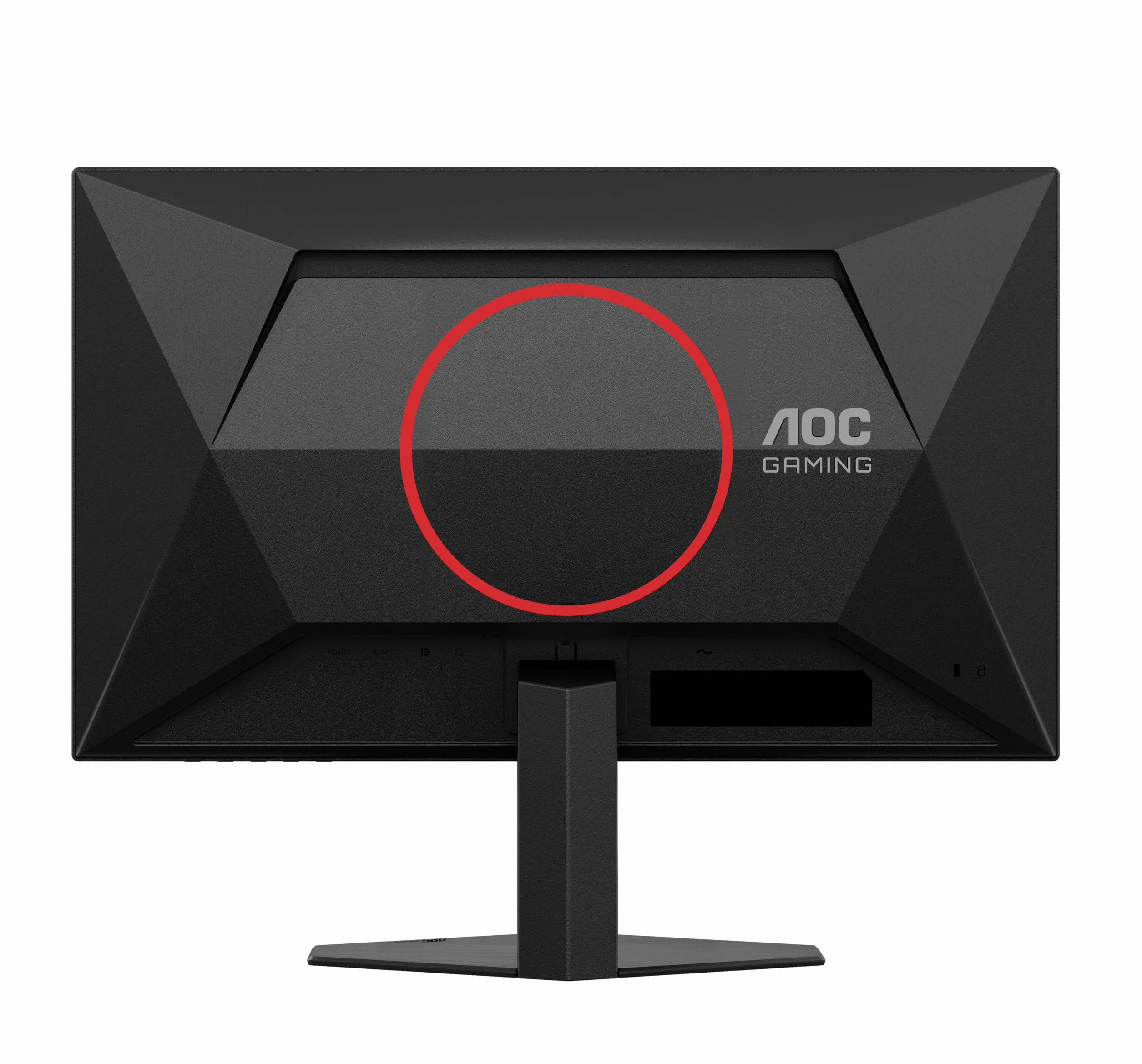 AOC Gaming 24G4HRE - 24-calowy monitor Full HD, 200 Hz, 1 ms, S-Sync, HDR10 (1920 x 1080, 2X HDMI 2.0, DisplayPort 1.4) Czarno-czerwony