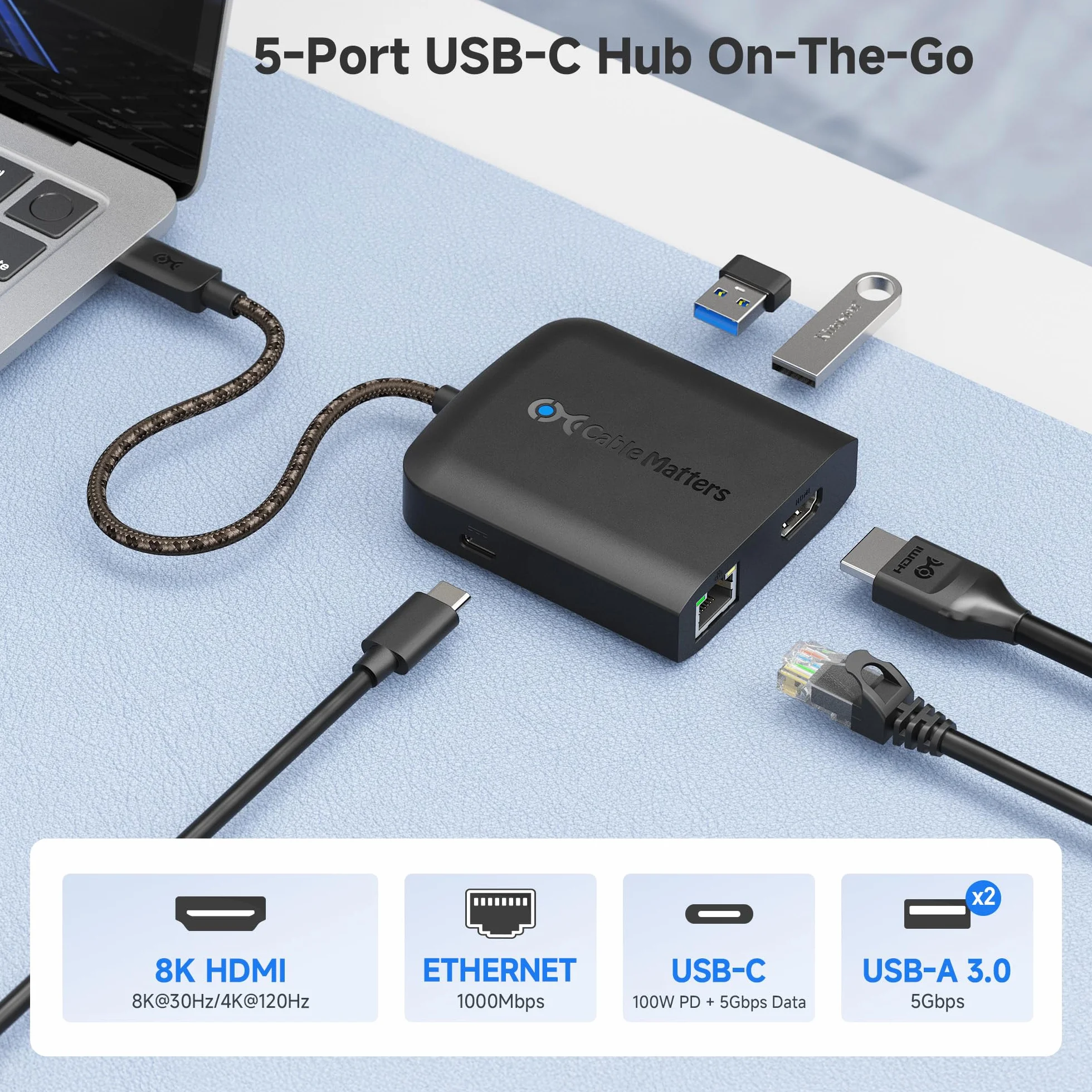 Cable Matters 201348-BLK USB wireless modems