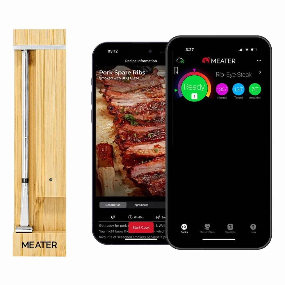 MEATER Pro 2 Plus inteligentny termometr do mięsa 550°C wodoodporny technologia multisensoryczna