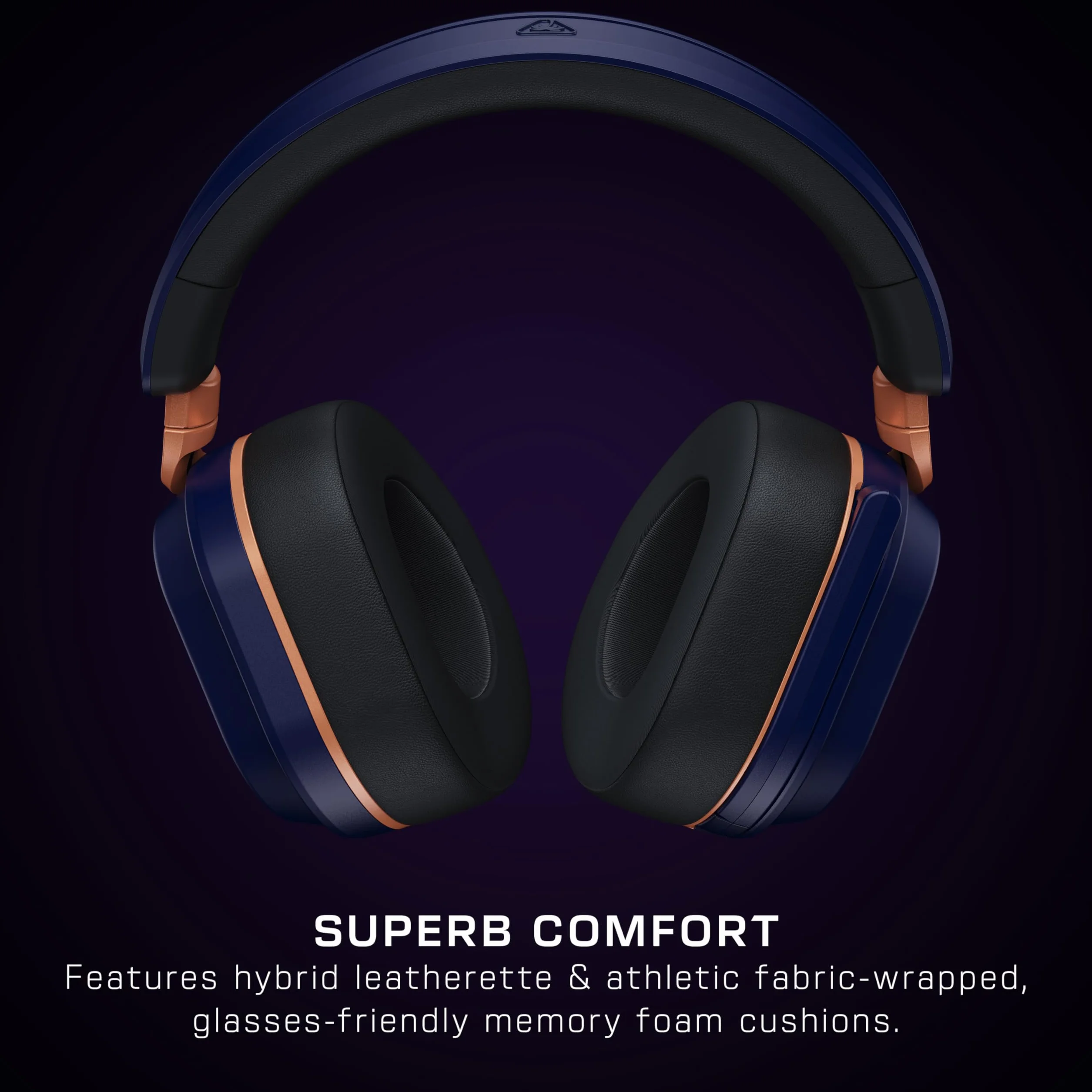 Turtle Beach Stealth 700 - Bezprzewodowe wieloplatformowe słuchawki gamingowe ze wzmocnieniem dźwięku do konsoli Xbox Series X|S, Xbox One, PC, PS5 i Mobile - Cobalt