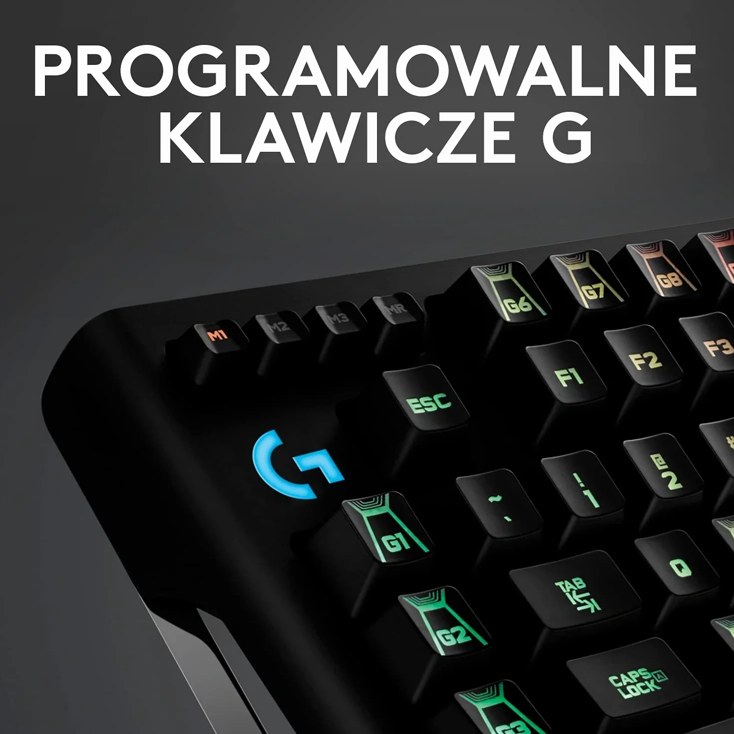 Logitech G910 Orion Spectrum RGB Mechanical Gaming Keyboard, Czarny
