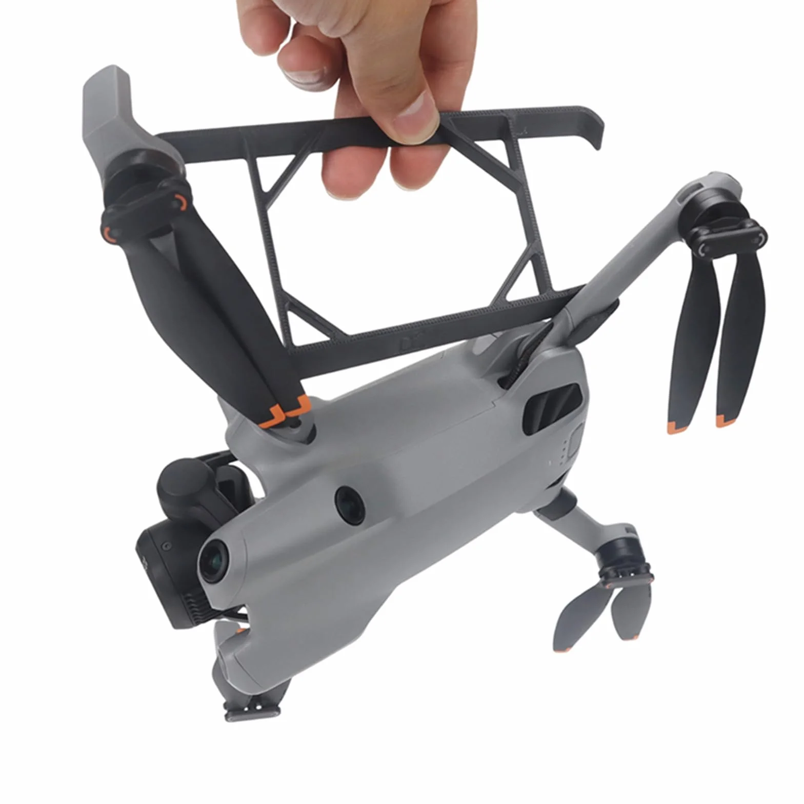 Podwozie do drona DJI Mini 5 Pro, Akcesoria, Podstawka Statyw Zwiększający Wysokość o 25 mm, Zestaw Rozszerzonych Nóg do Lądowania Kompatybilny z Uchwytem Ochronnym Drona DJI Mini 5 Pro