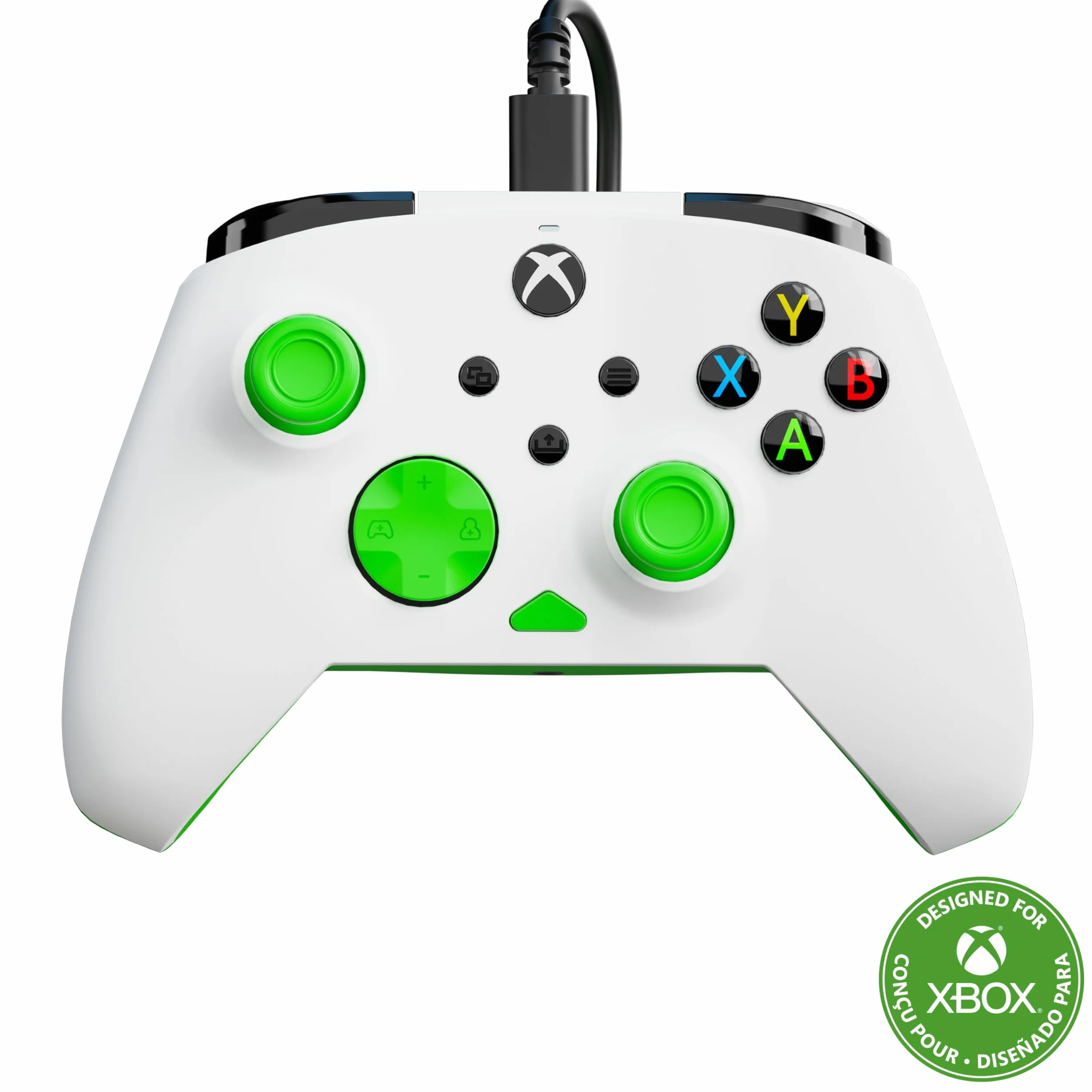 Turtle Beach Rematch Core White/Green Wired licencjonowany dla Xbox Series X, S, Xbox One, PC