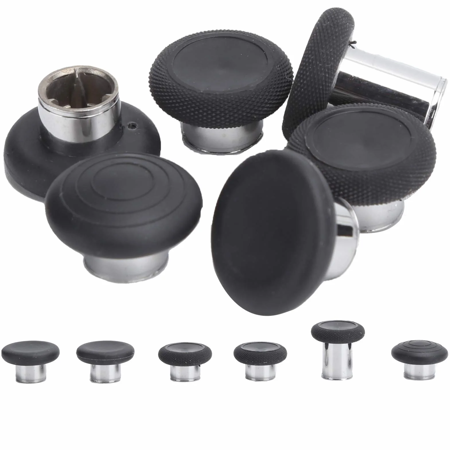 Zestaw łopatek Kontrolera do Gier Gamepad Thumbsticks do Konsoli ONE Series 2, Wymienne łopatki do Kontrolera Pady Kierunkowe Joystick Thumbsticks