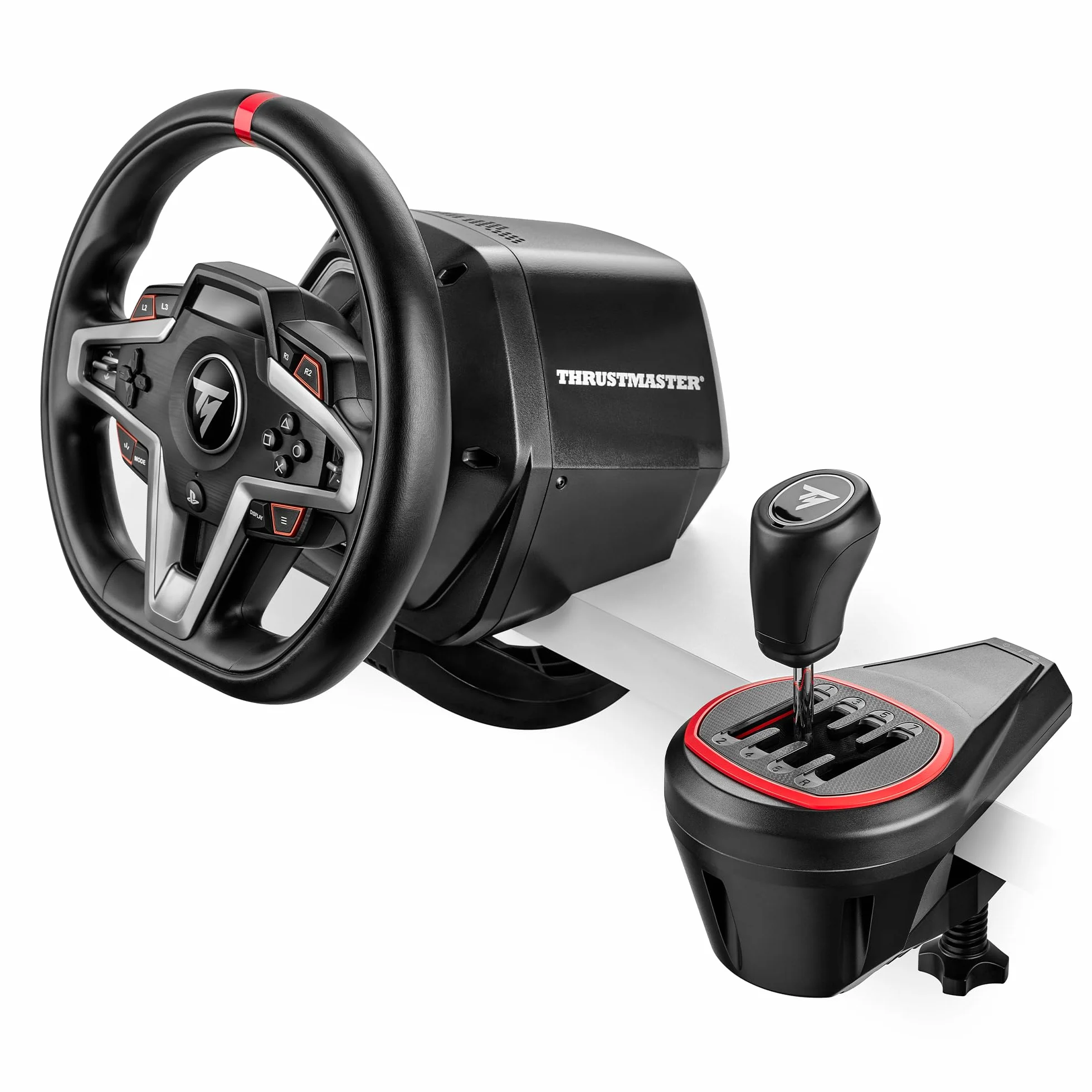 Thrustmaster TH8S Shifter - Precyzyjna, H-wzór dźwignia zmiany biegów do PC, PS4, PS5, PS5 Pro, Xbox One oraz Xbox Series X|S