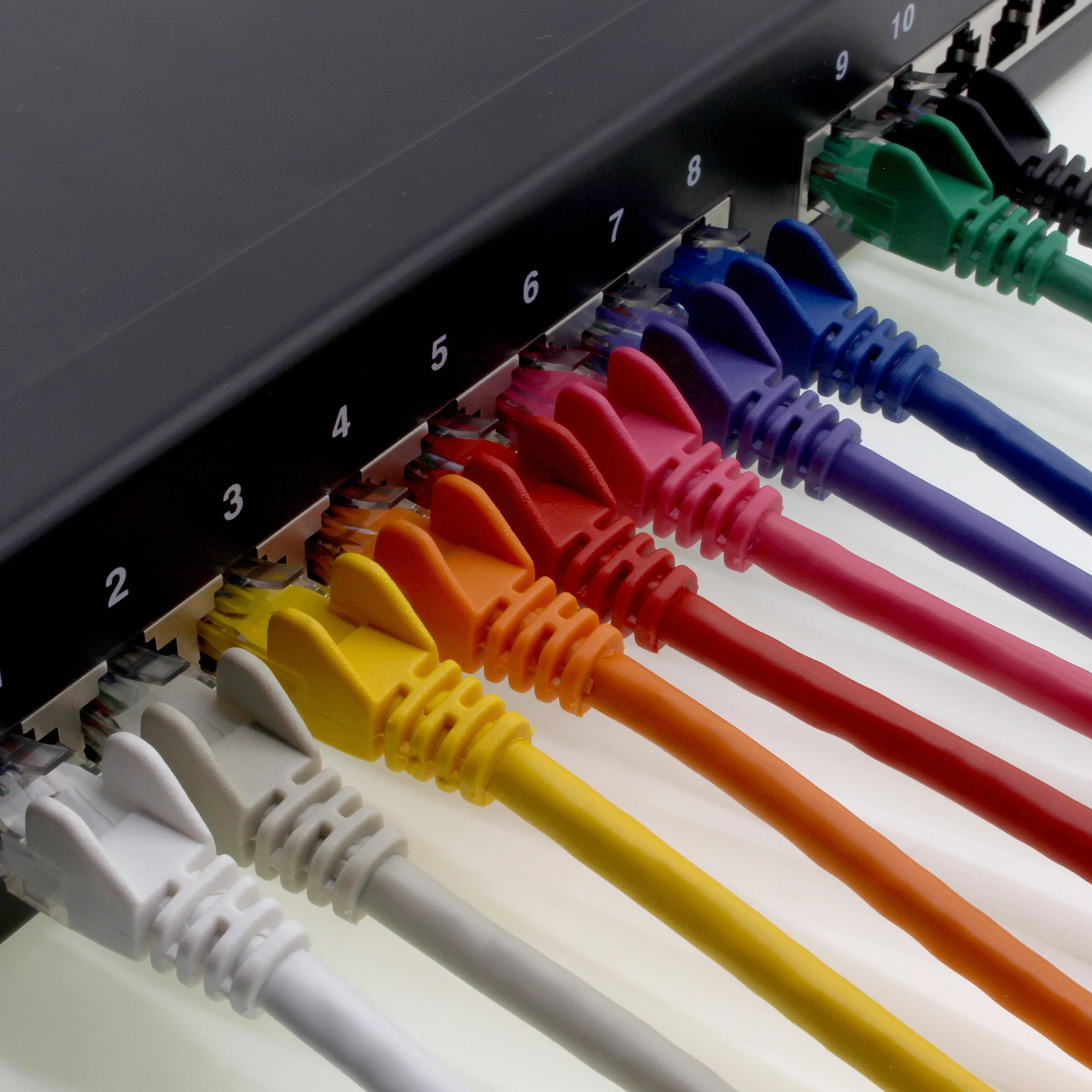 1aTTack CAT5 UTP kabel sieciowy Ethernet LAN z 2 x RJ45 20 m - czarny