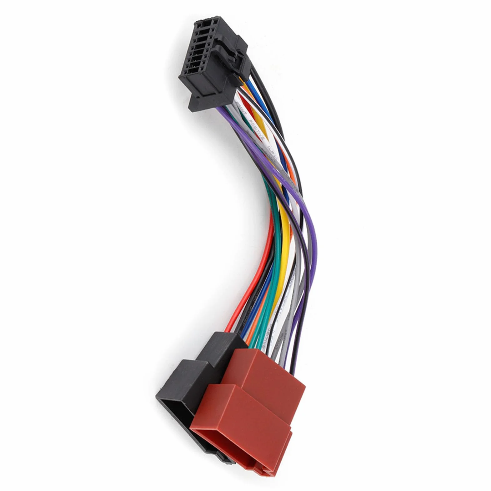 WIĄZKA STEREO CAR 16 PIN DO MINI ISO 8PIN Kabel Okablowania dla 2003-On-łatwa Instalacja, Adapter Wtyczki i Odtwarzania