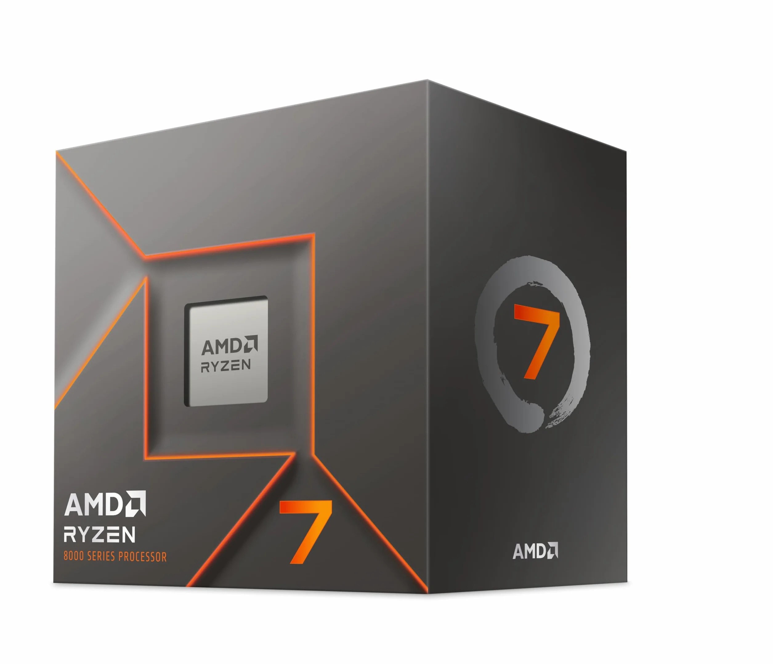 Procesor AMD Ryzen 7 8700F (8 rdzeni/16 wątków , Ryzen AI, 65W TDP, gniazdo AM5, 24MB pamięci podręcznej, do 5,0 GHz w trybie Max w trybie Max Boost, system chłodzenia Wraith Stealth