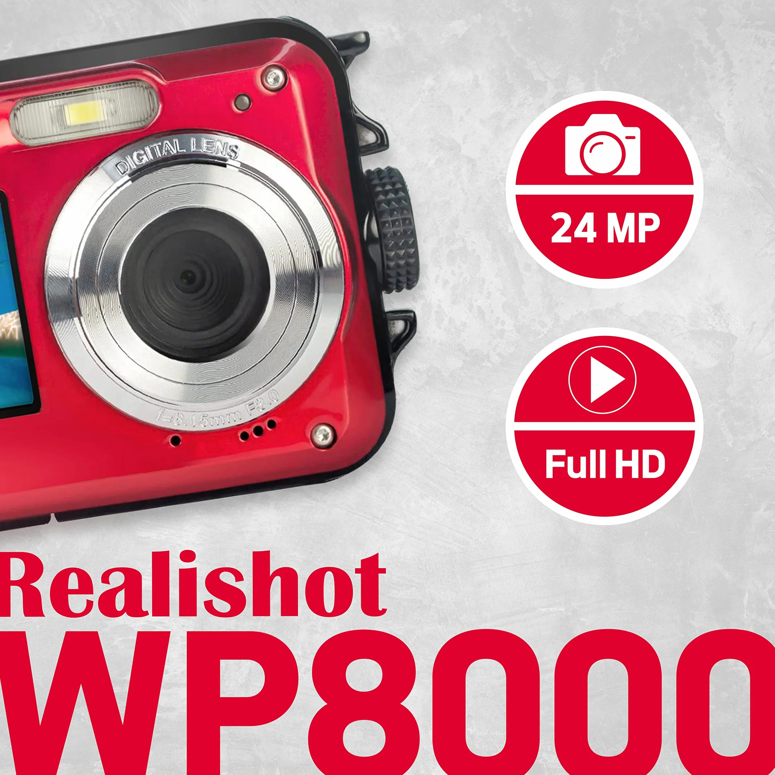 AGFAPHOTO Realishot WP8000 Rouge