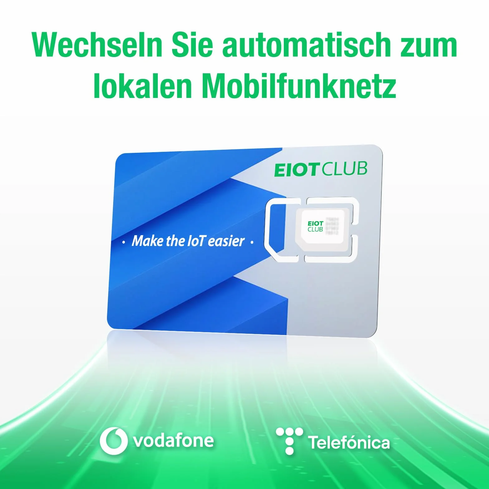 EIOTCLUB Karta SIM Prepaid bez umowy, karta SIM kompatybilna z siecią 29 krajów europejskich, tylko transfer danych, bez funkcji połączeń telefonicznych lub tekstowych