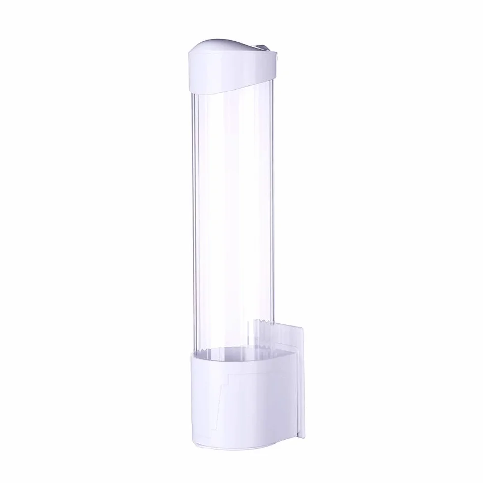 Dozownik kubkow papierowych na ścianę plastikowy 7,5 cm 60-80 filiżanek