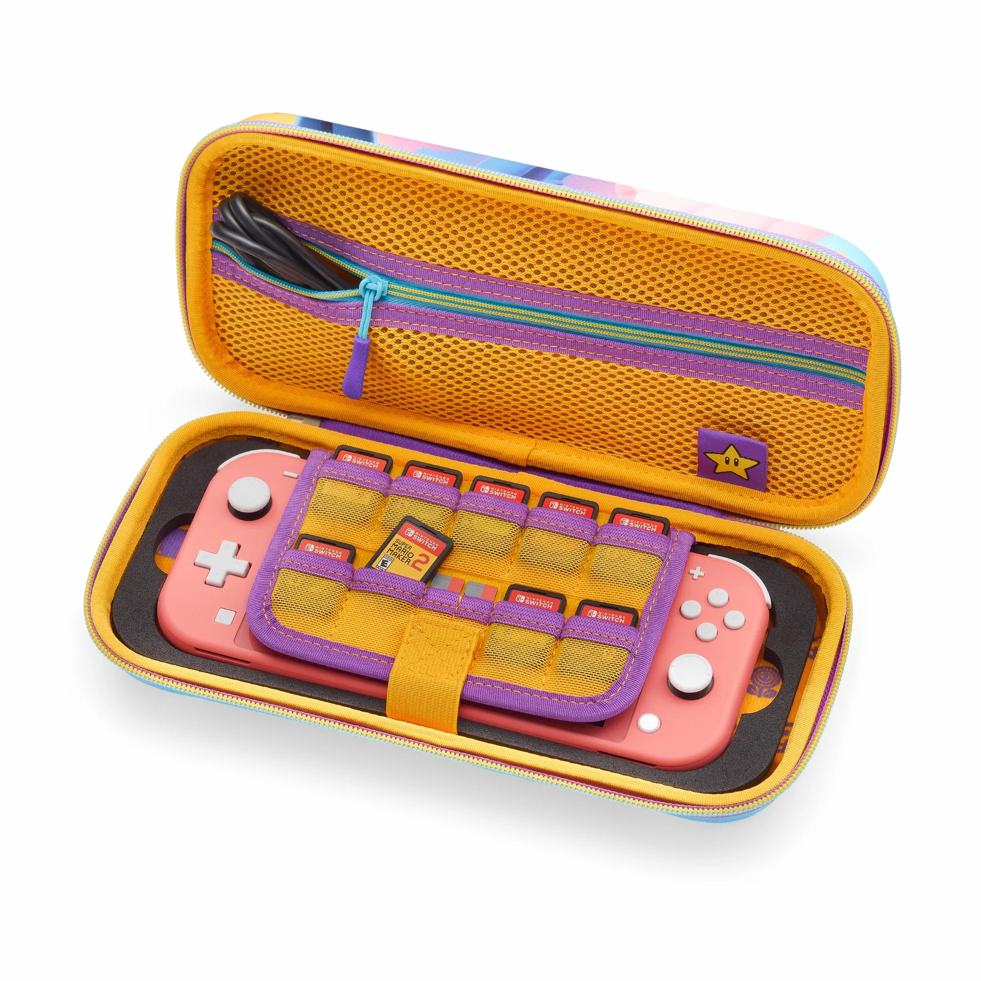 PowerA Travel Pro Ochronny Pokrowiec Nintendo Switch OLED Kolorowe Postaci Oficjalnie Licencjonowany