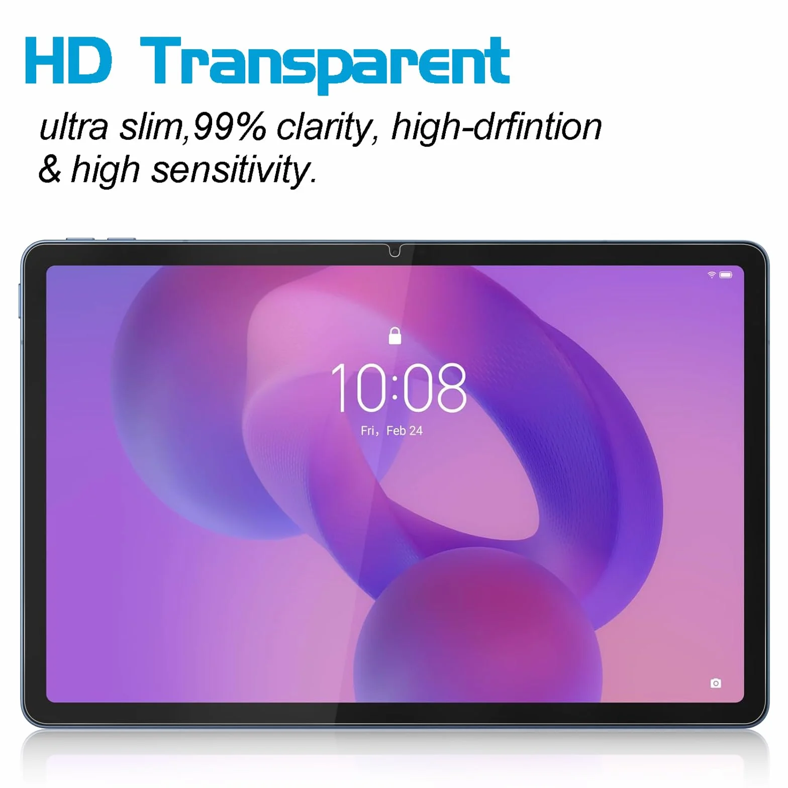 Xunylyeee 2-Pak, Ochraniacz Ekranu dla Lenovo Idea Tab 11/ Lenovo Tab M11 2024 11 Cali Szkło Hartowanego