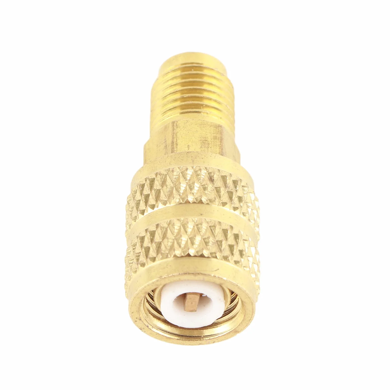 Wysokiej jakości adapter węża R410A, adapter klimatyzatora R410A, praktyczny stabilny serwis chłodzenia do klimatyzatorów R410A Mini Split (R410A zewnętrzny 1/4SAE wewnętrzny 5/16SAE)